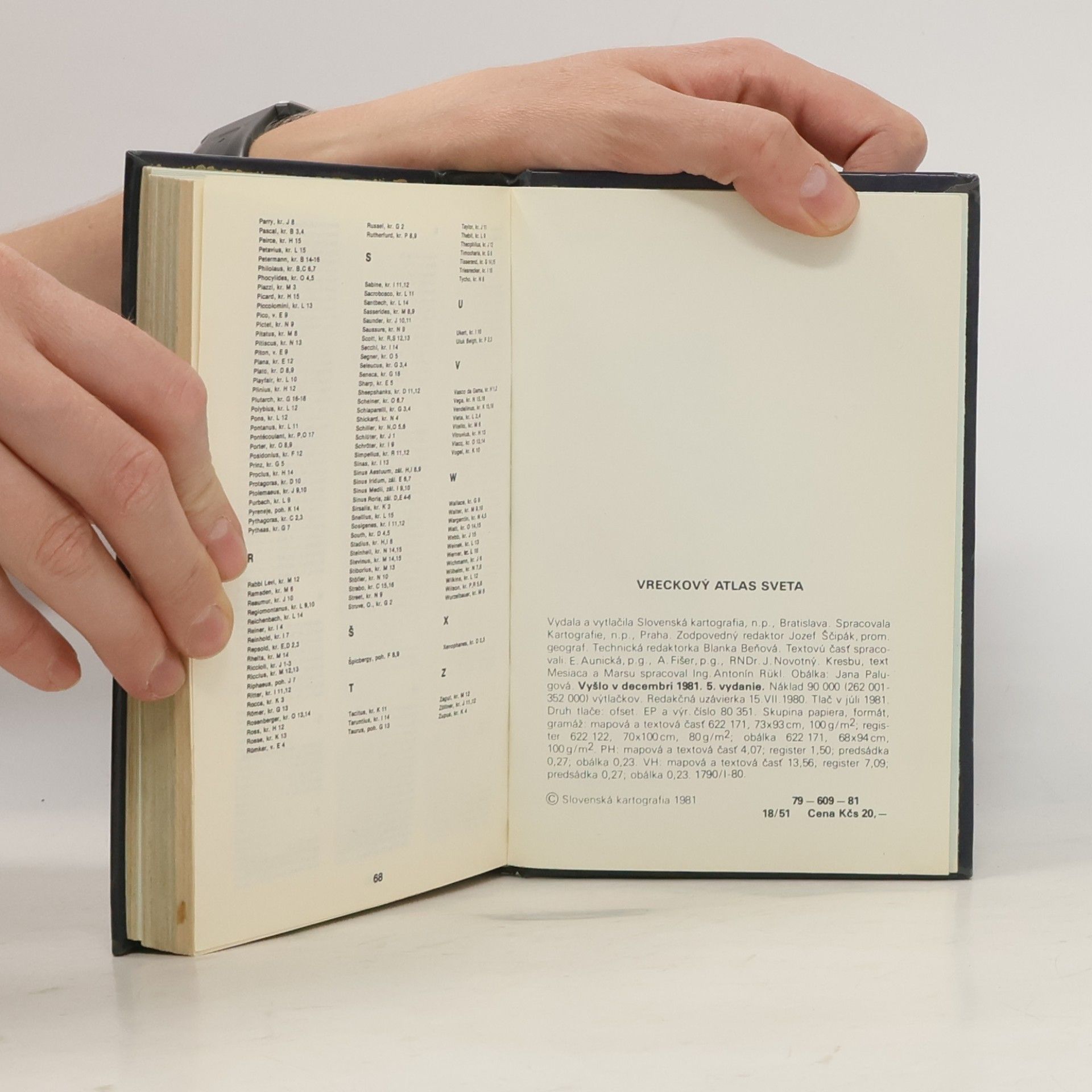 E. Aunická Vreckový atlas sveta