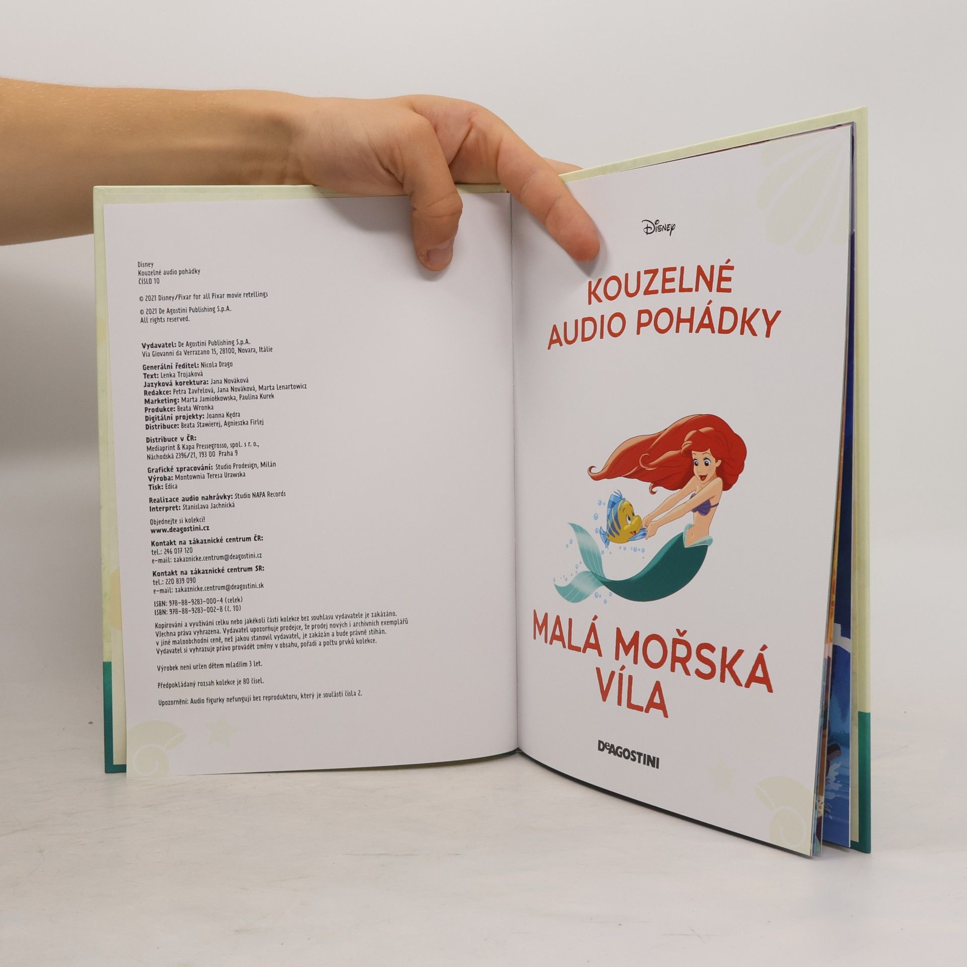 Kolektív autorov Kouzelné audio pohádky 10. Malá mořská víla