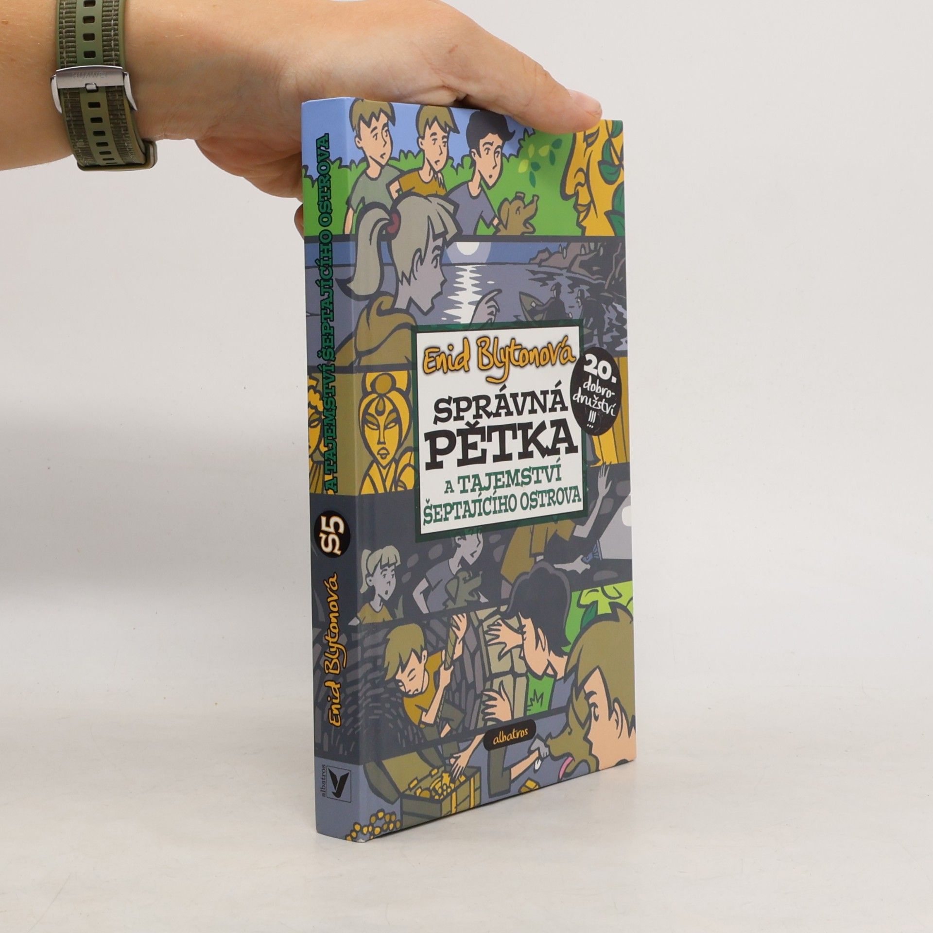 Enid Blyton Správná pětka a tajemství Šeptajícího ostrova