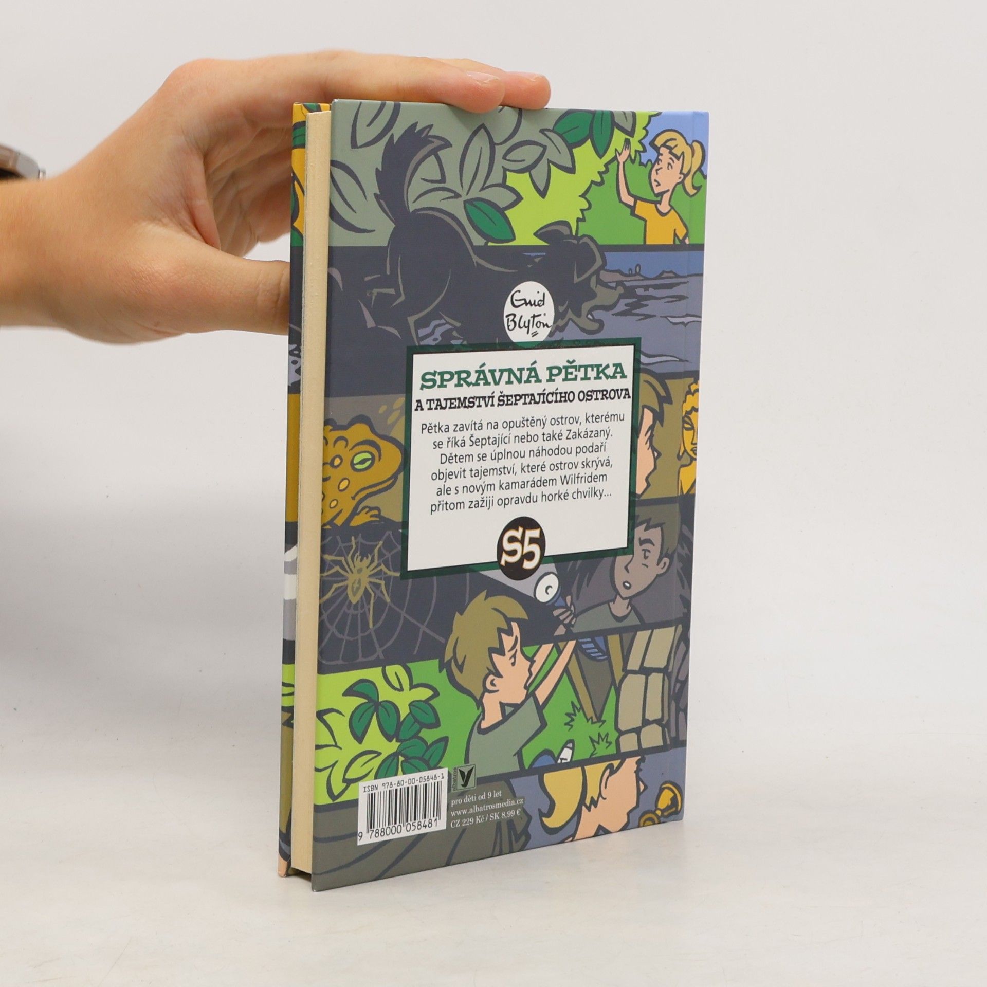 Enid Blyton Správná pětka a tajemství Šeptajícího ostrova