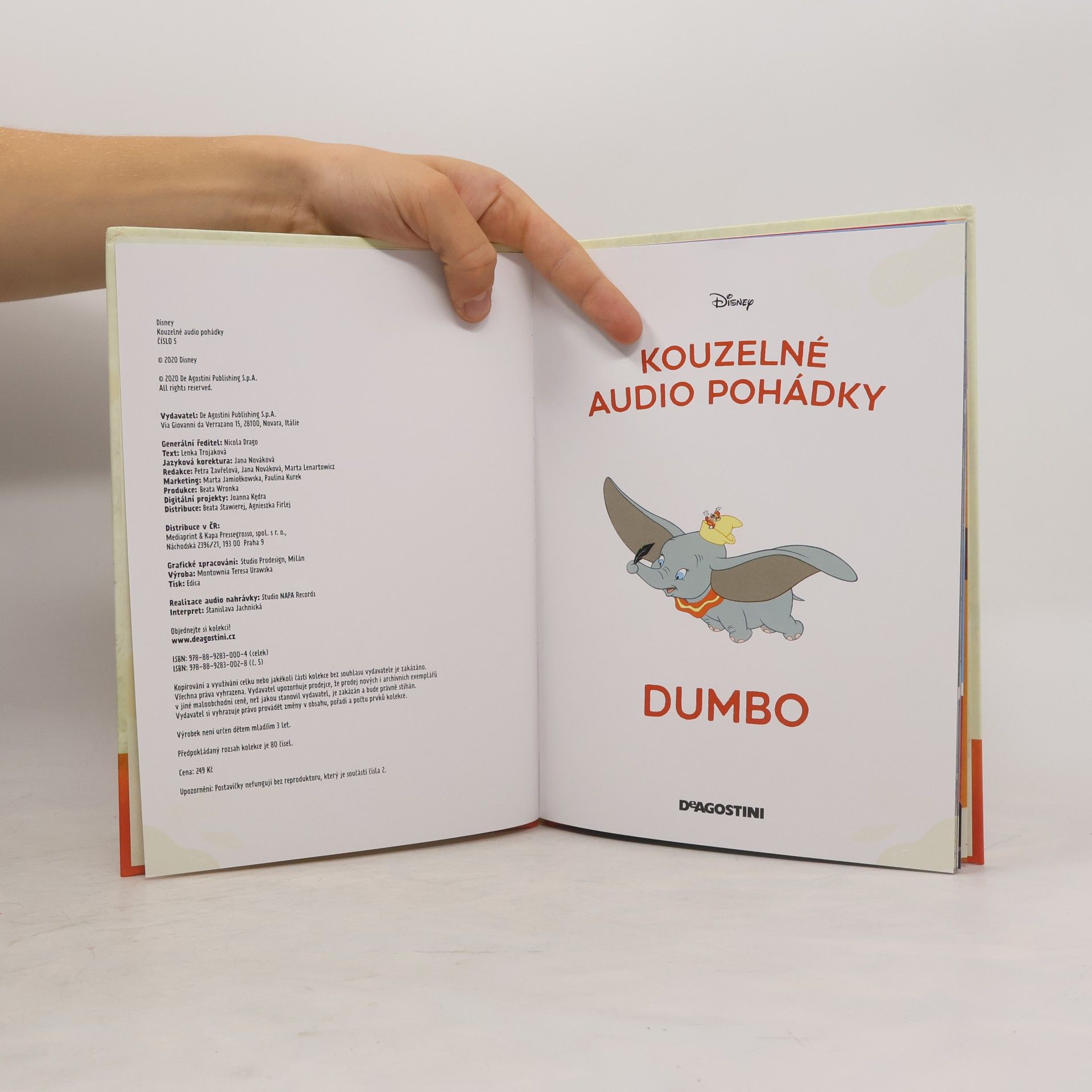 Kolektiv autorů Kouzelné audio pohádky 5. Dumbo