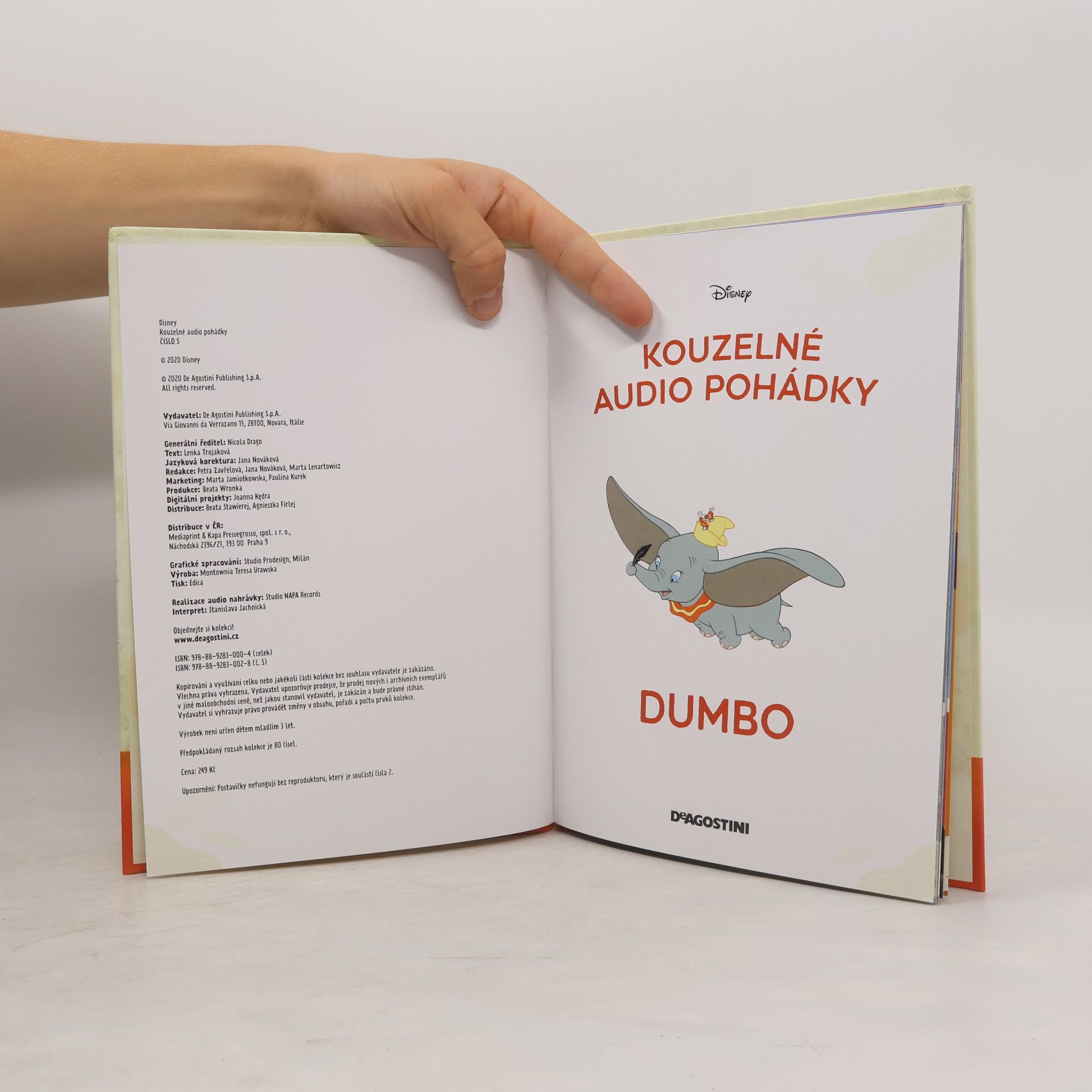 Kolektiv autorů Kouzelné audio pohádky 5. Dumbo