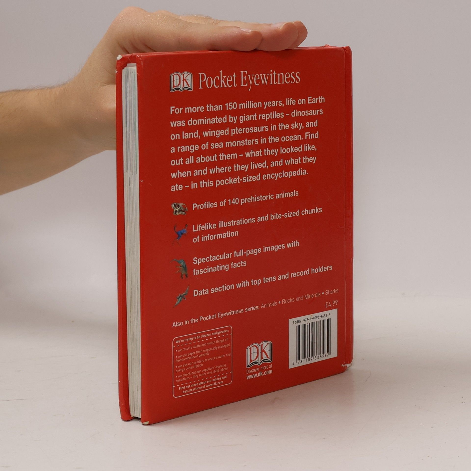 Dorling Kindersley Publishing Staff Pocket Eyewitness: Dinosaurs