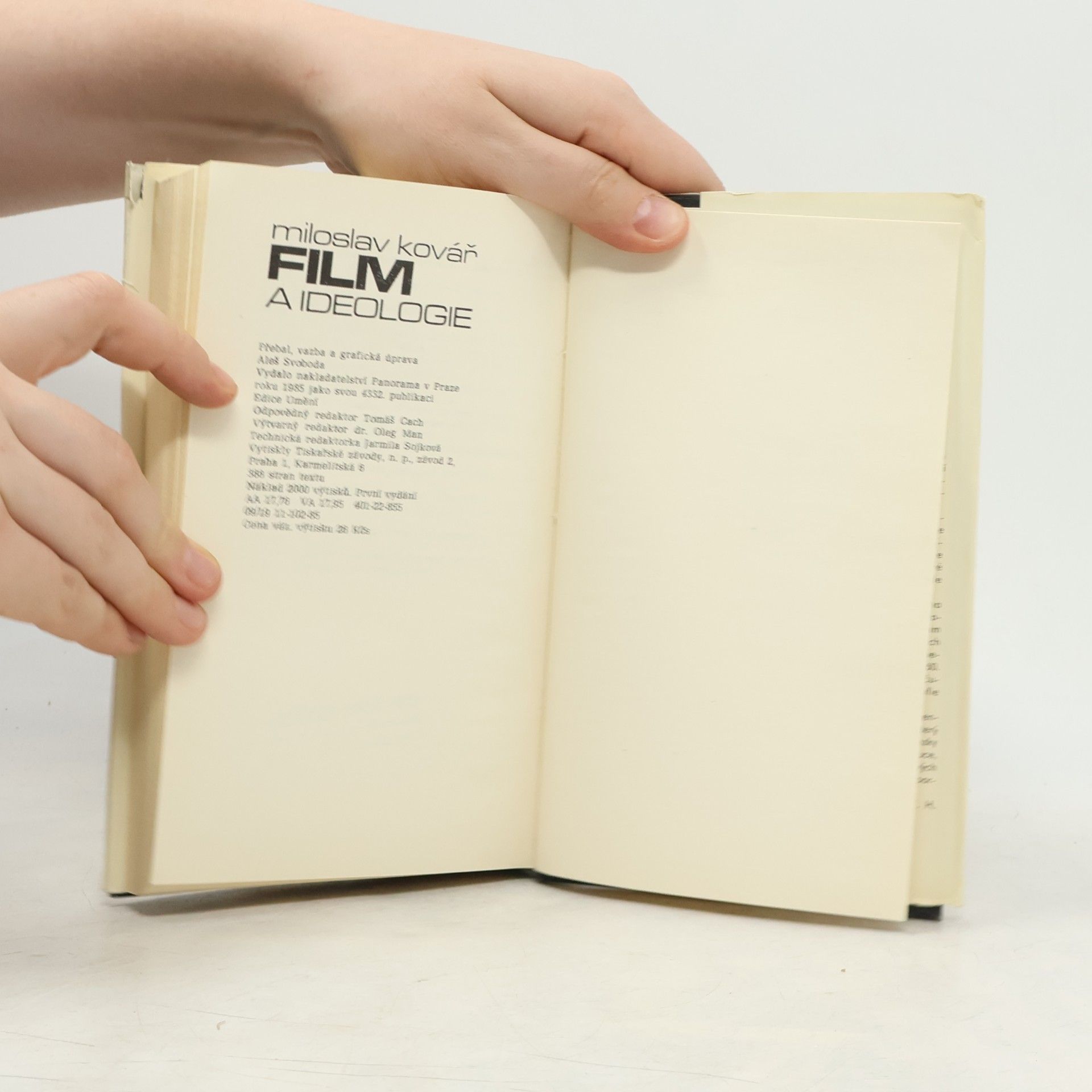 Miloslav Kovář Film a ideologie