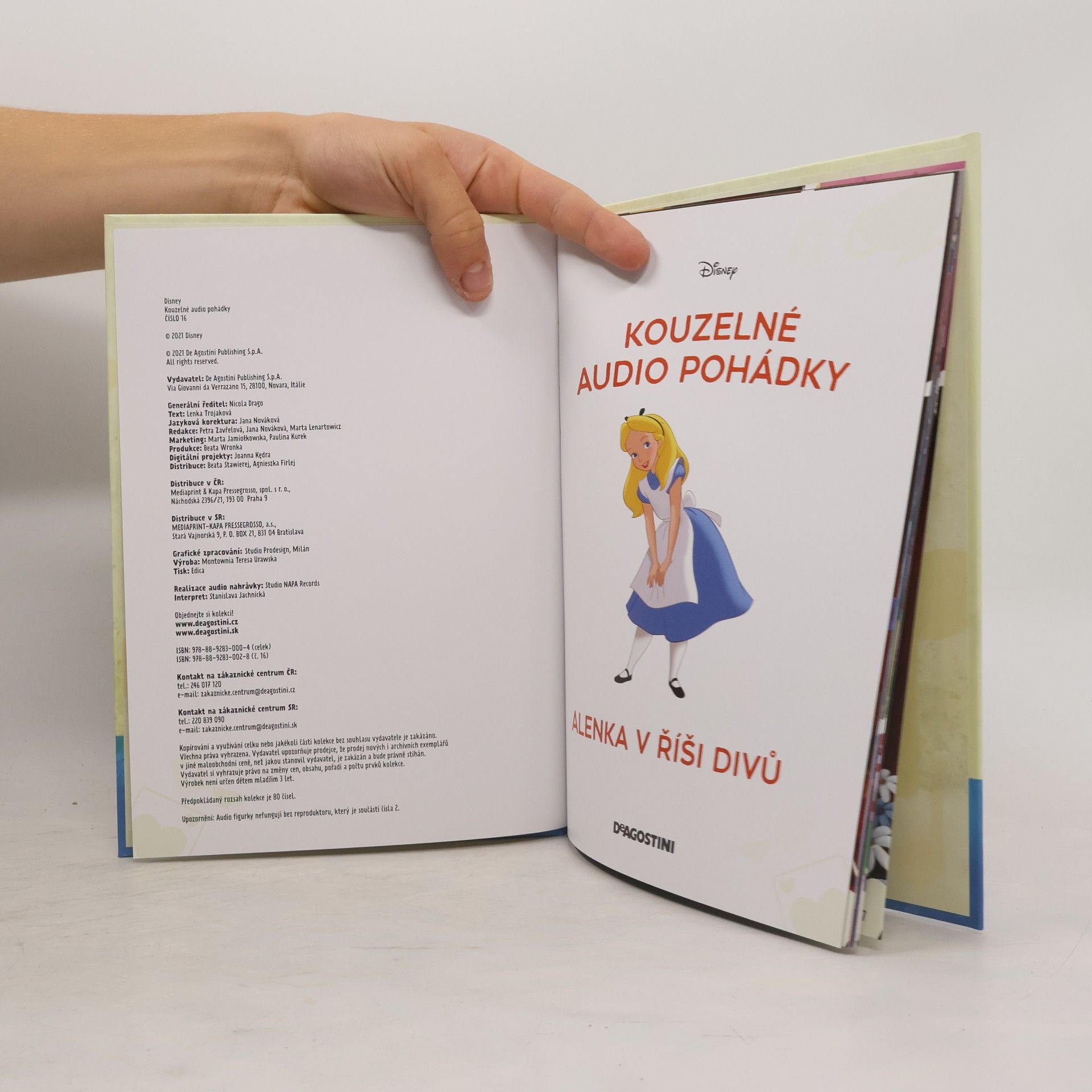 Kolektiv autorů Kouzelné audio pohádky 16. Alenka v říši divů