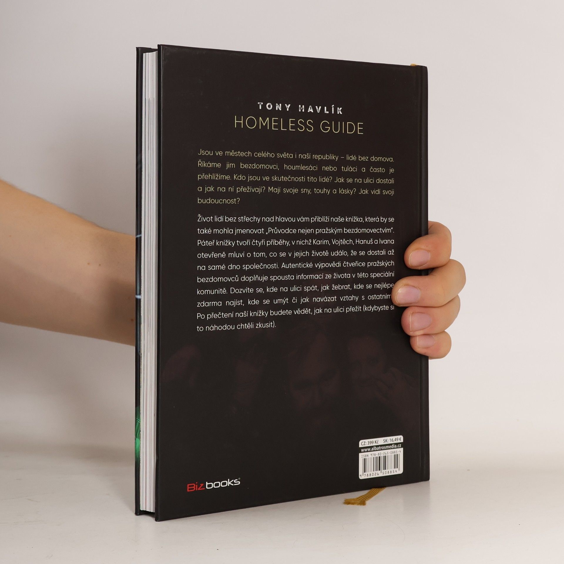 Tony Havlík Homeless guide