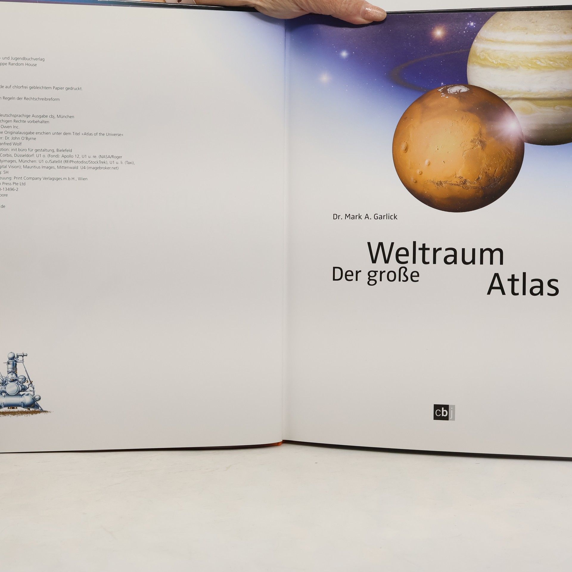 Mark Antony Garlick Weltraum: Der große Atlas