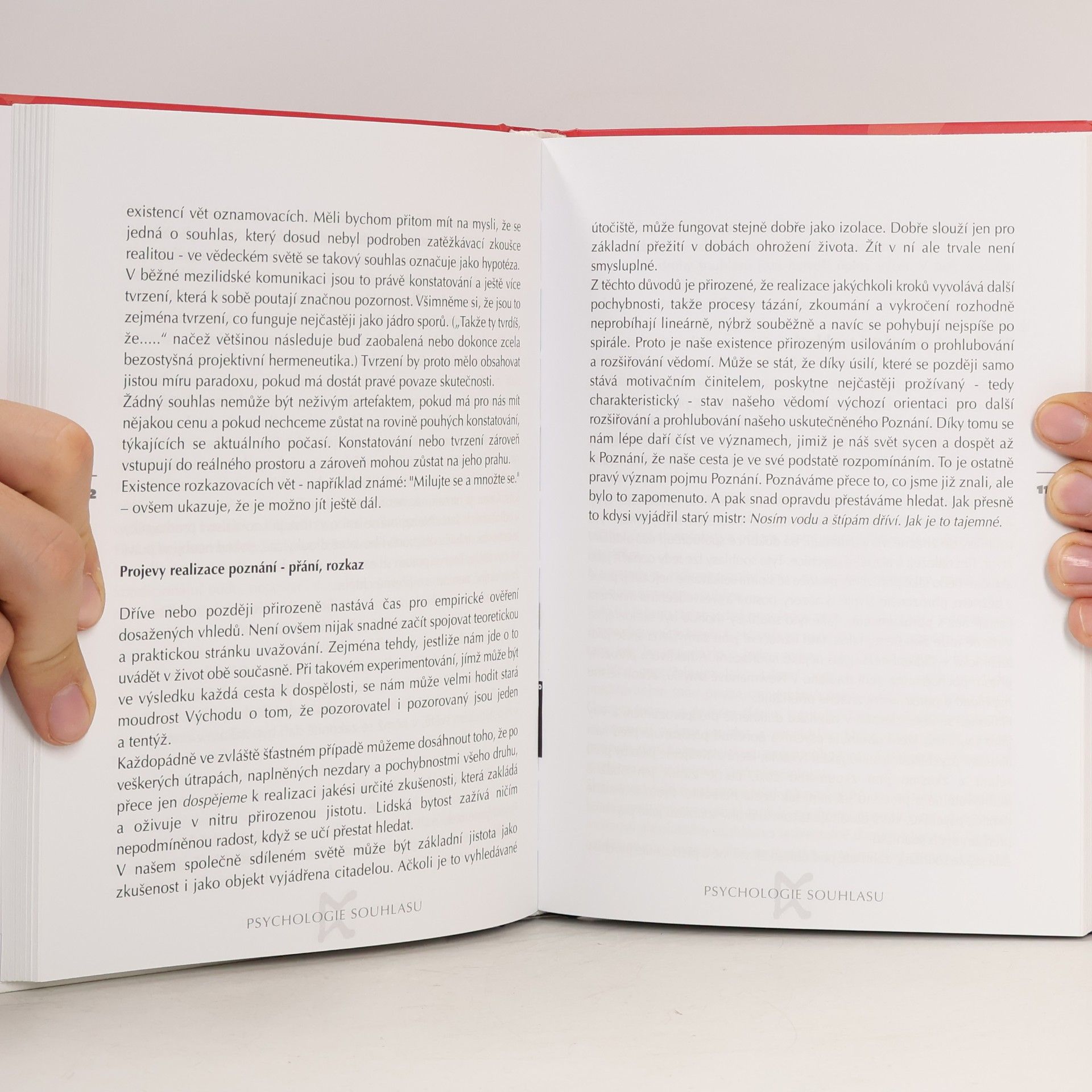Pjér la Šéz Psychologie souhlasu. Hlubinná studie o bytostném sjednocení