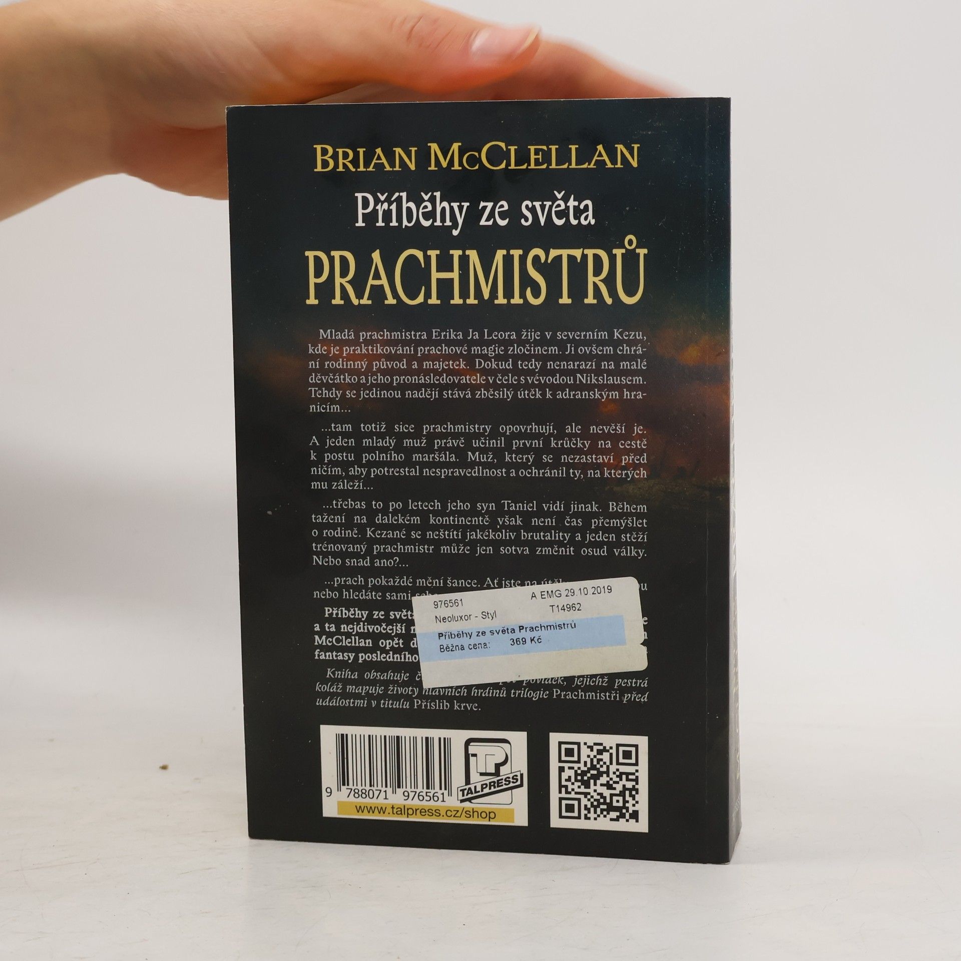 Brian McClellan Příběhy ze světa prachmistrů