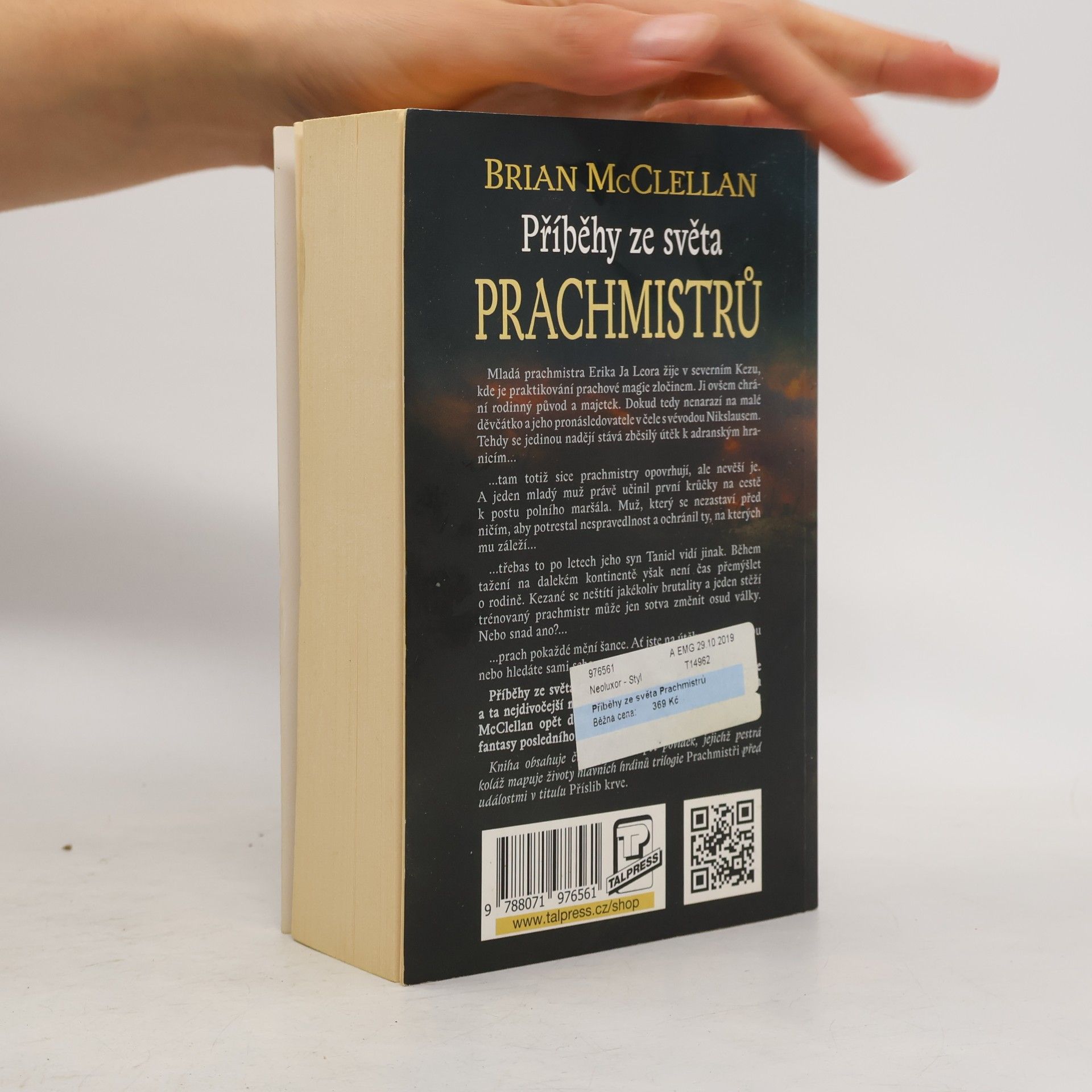 Brian McClellan Příběhy ze světa prachmistrů