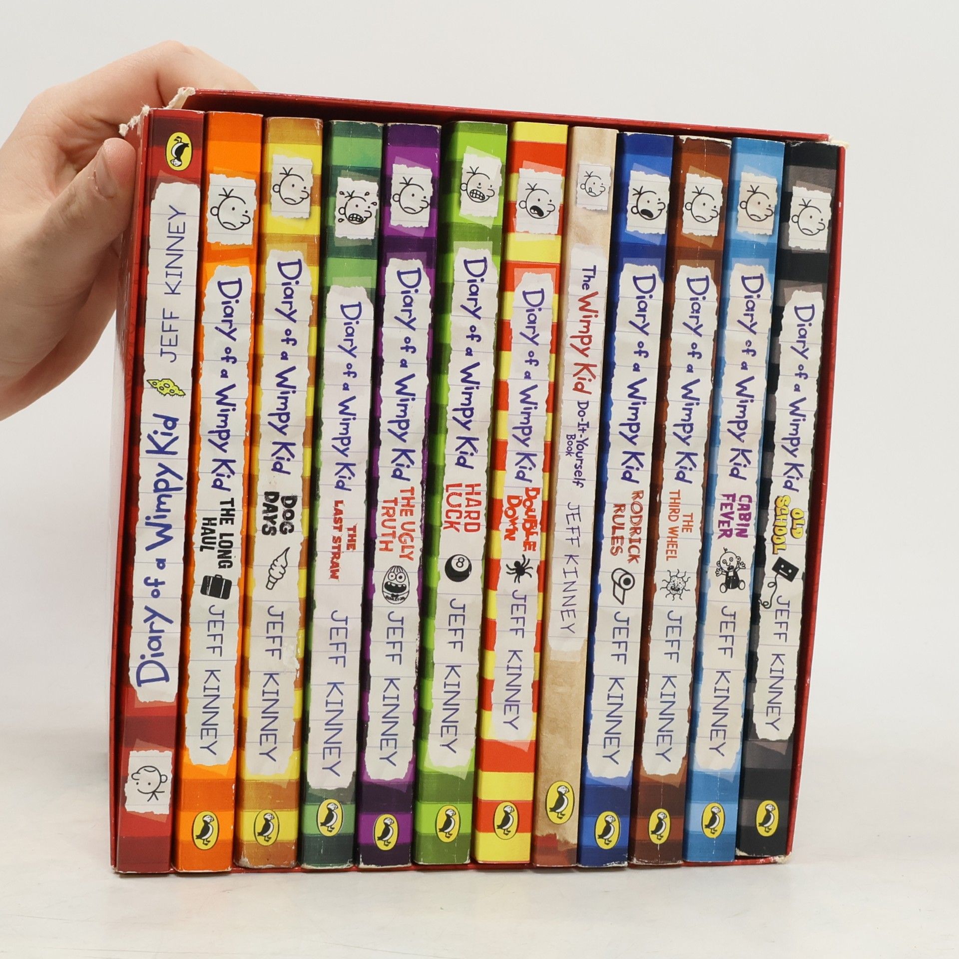 Jeff Kinney Diary of a Wimpy Kid 1-12
