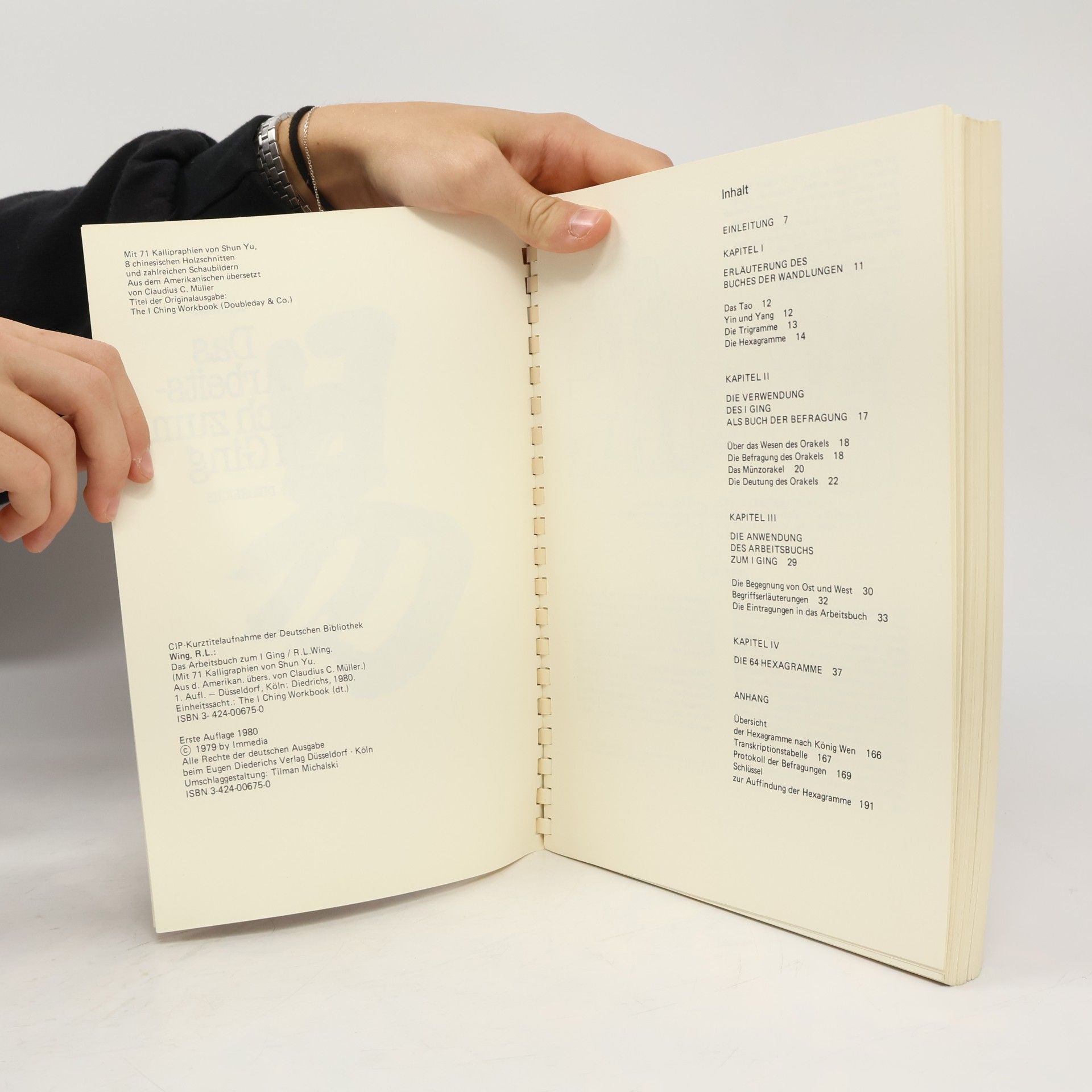 R. L. Wing Das Arbeitsbuch zum I Ging
