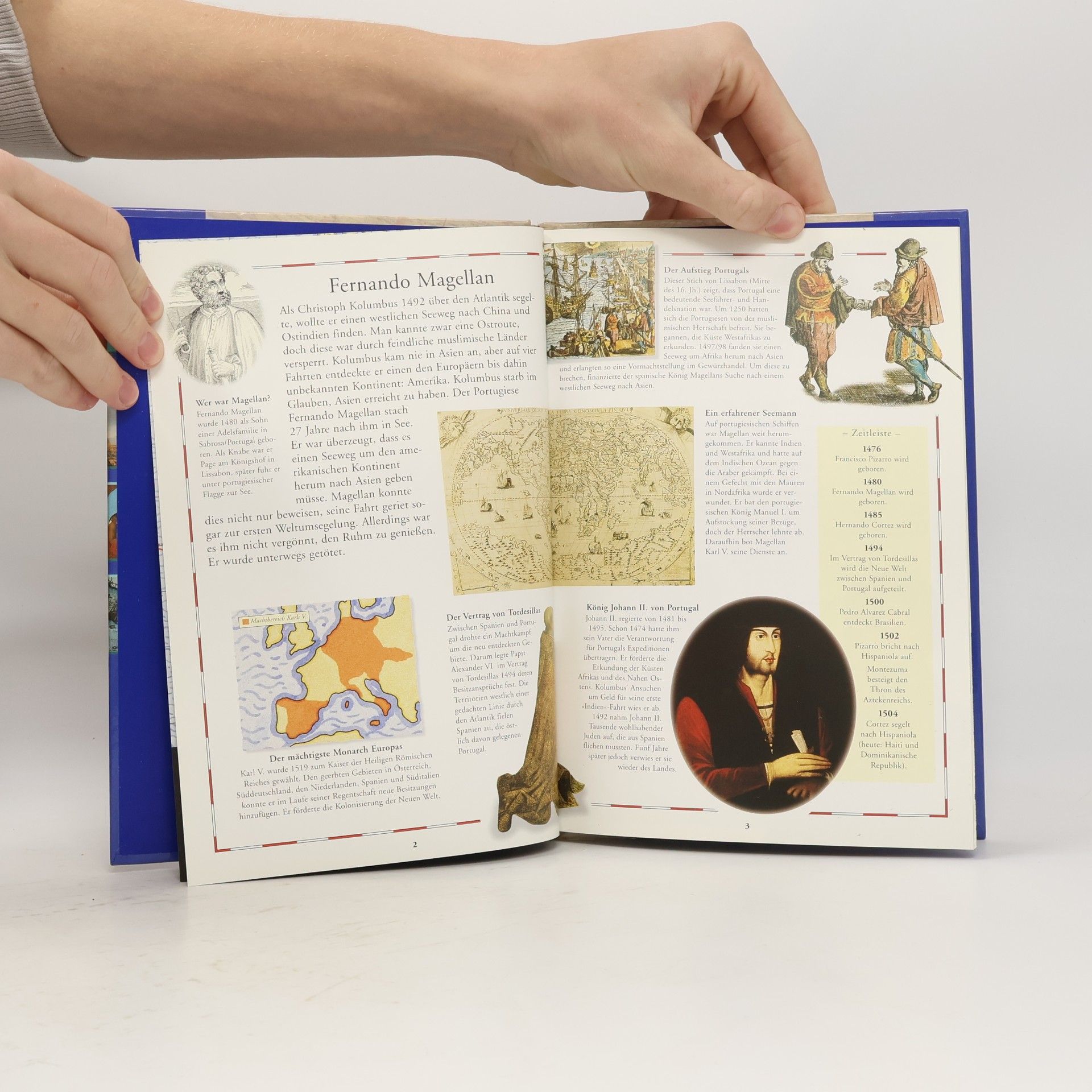 Colin Hynson Magellan und die Eroberung von Mittel- und Südamerika