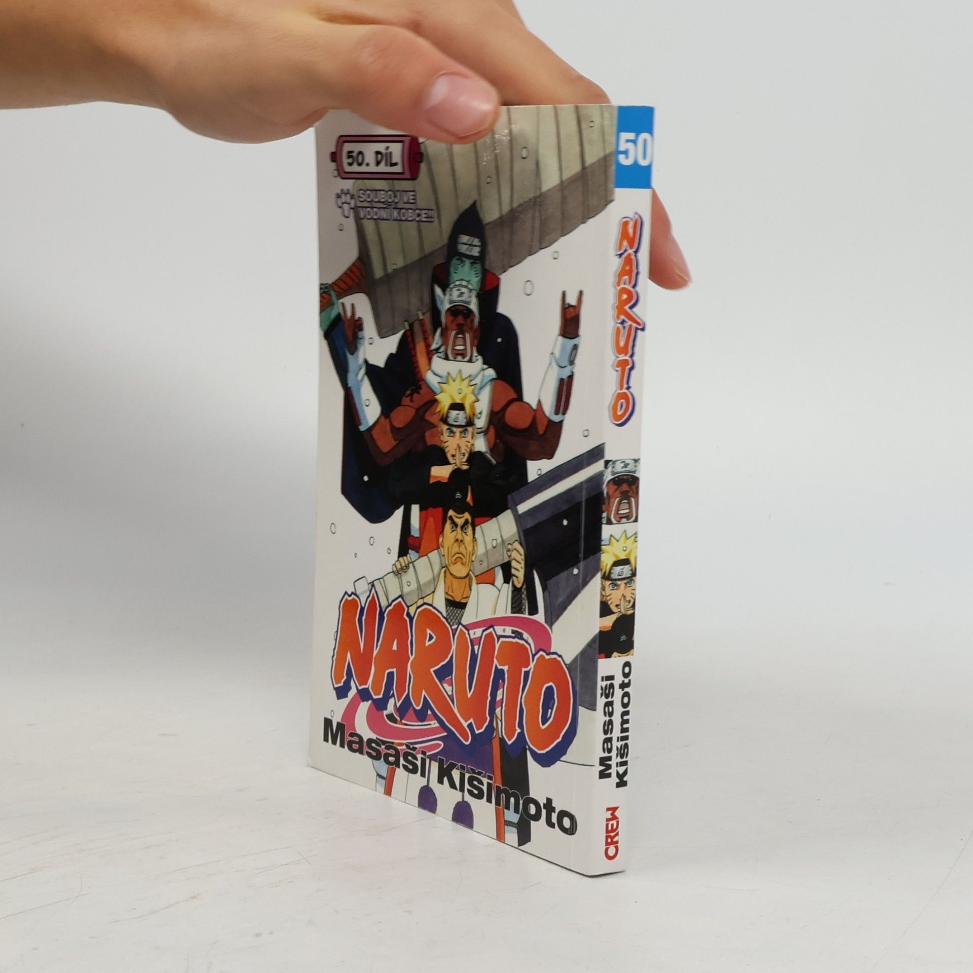 Masaši Kišimoto Naruto 50. díl. Souboj ve vodní kobce