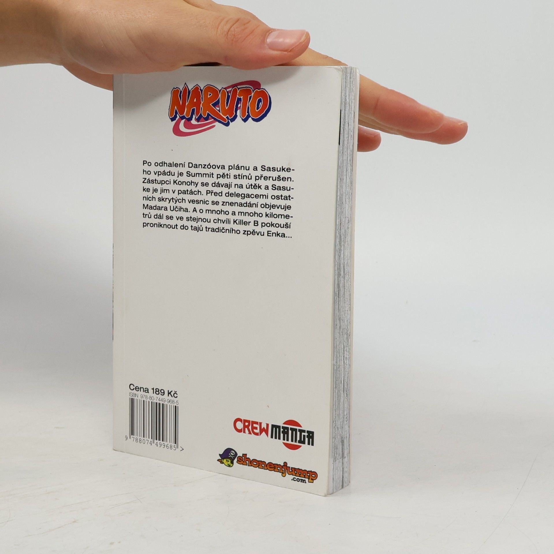 Masaši Kišimoto Naruto 50. díl. Souboj ve vodní kobce