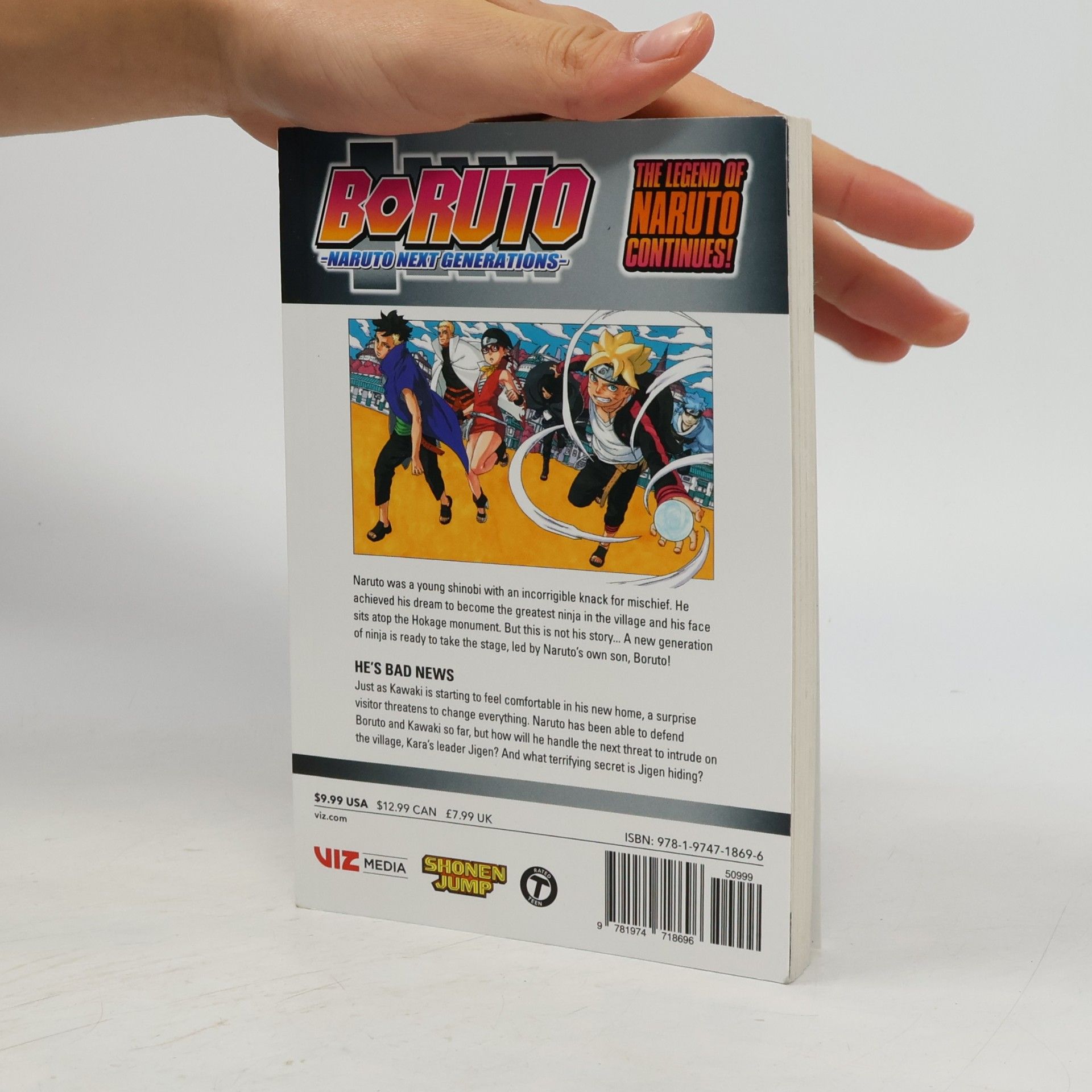 Masashi Kishimoto Boruto: Naruto Next Generations 10