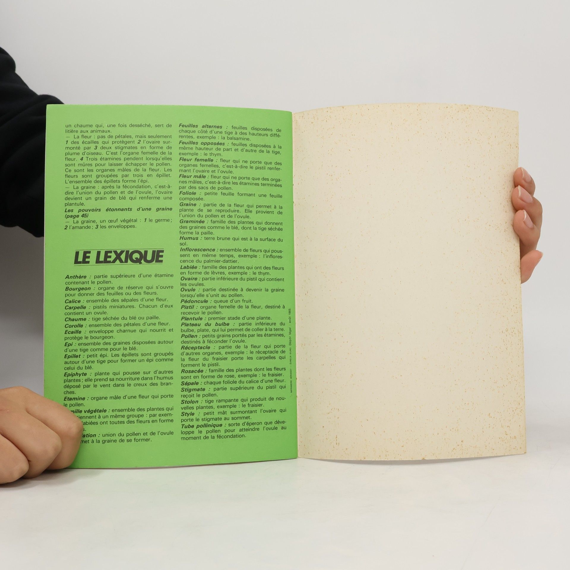 Laure Charlton-Sauvade Le cahier d'observation de l'apprenti jardinier