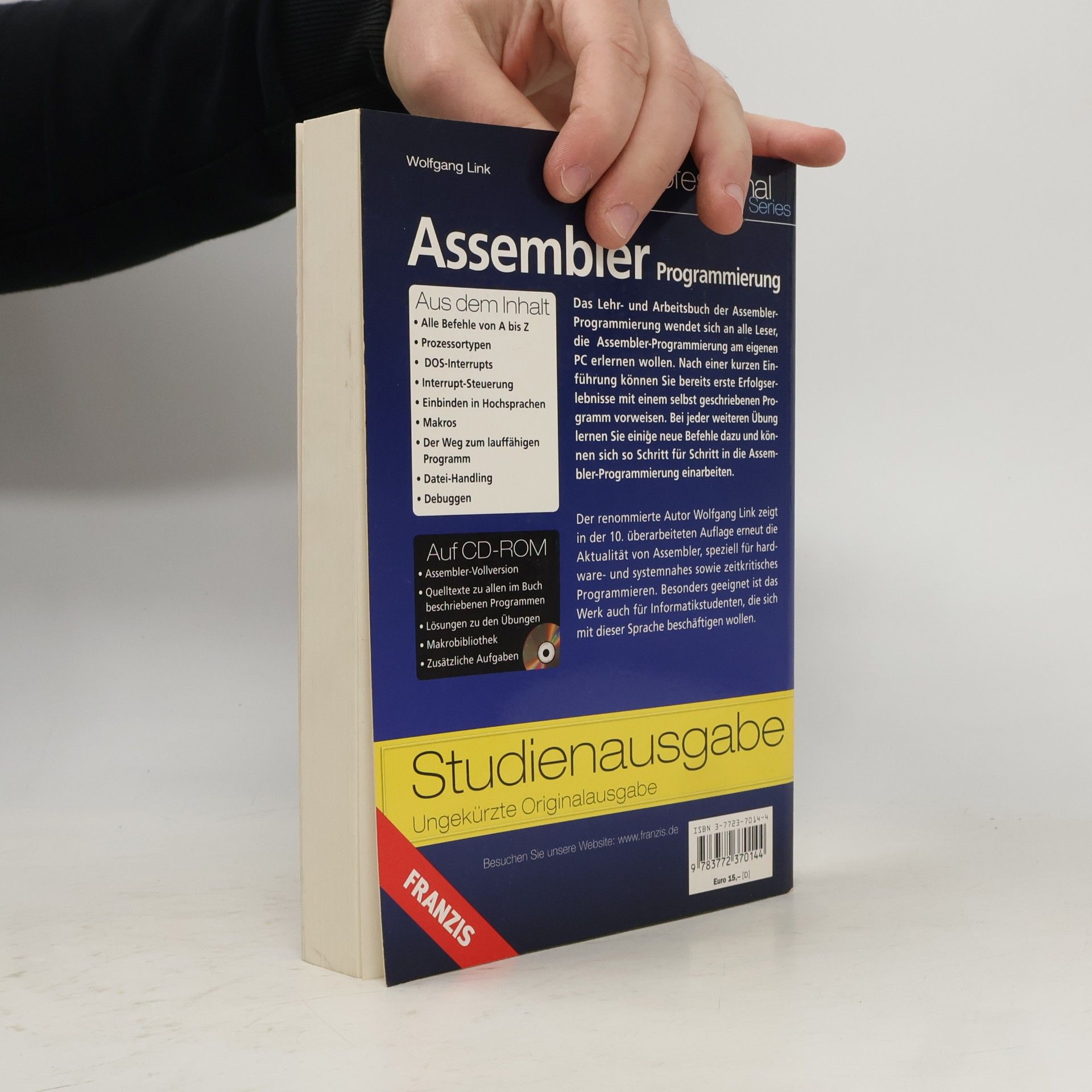 Wolfgang Link Assembler-Programmierung