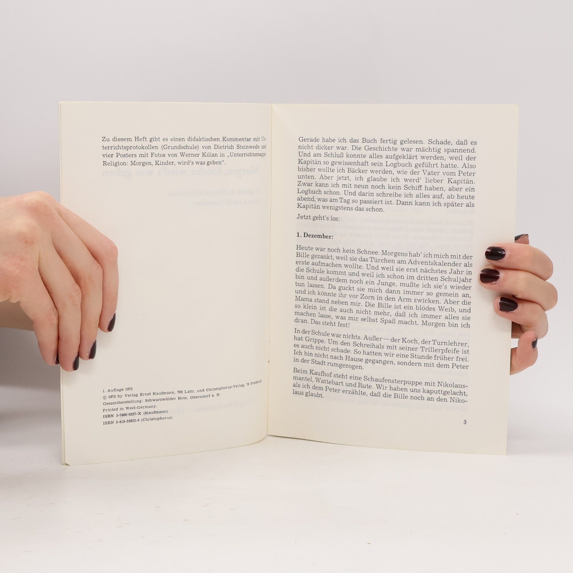 Autorenkollektiv Morgen, Kinder, wird's was geben