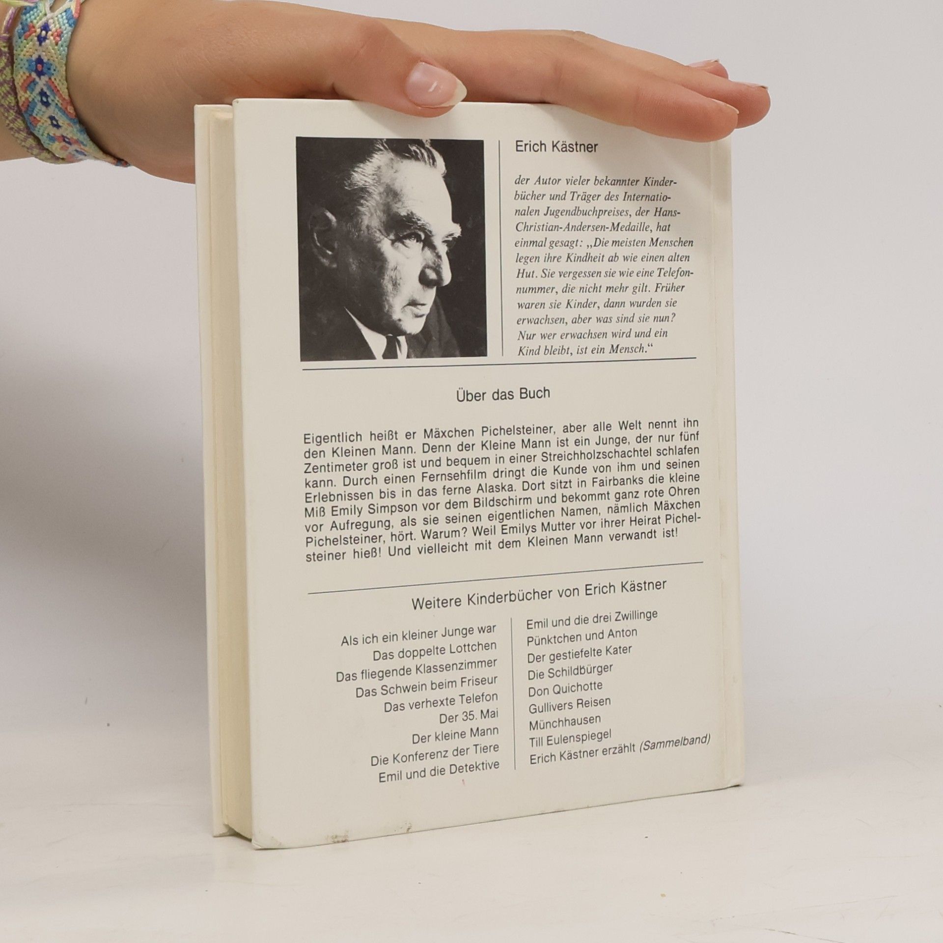 Erich Kästner Der kleine Mann und die kleine Miss