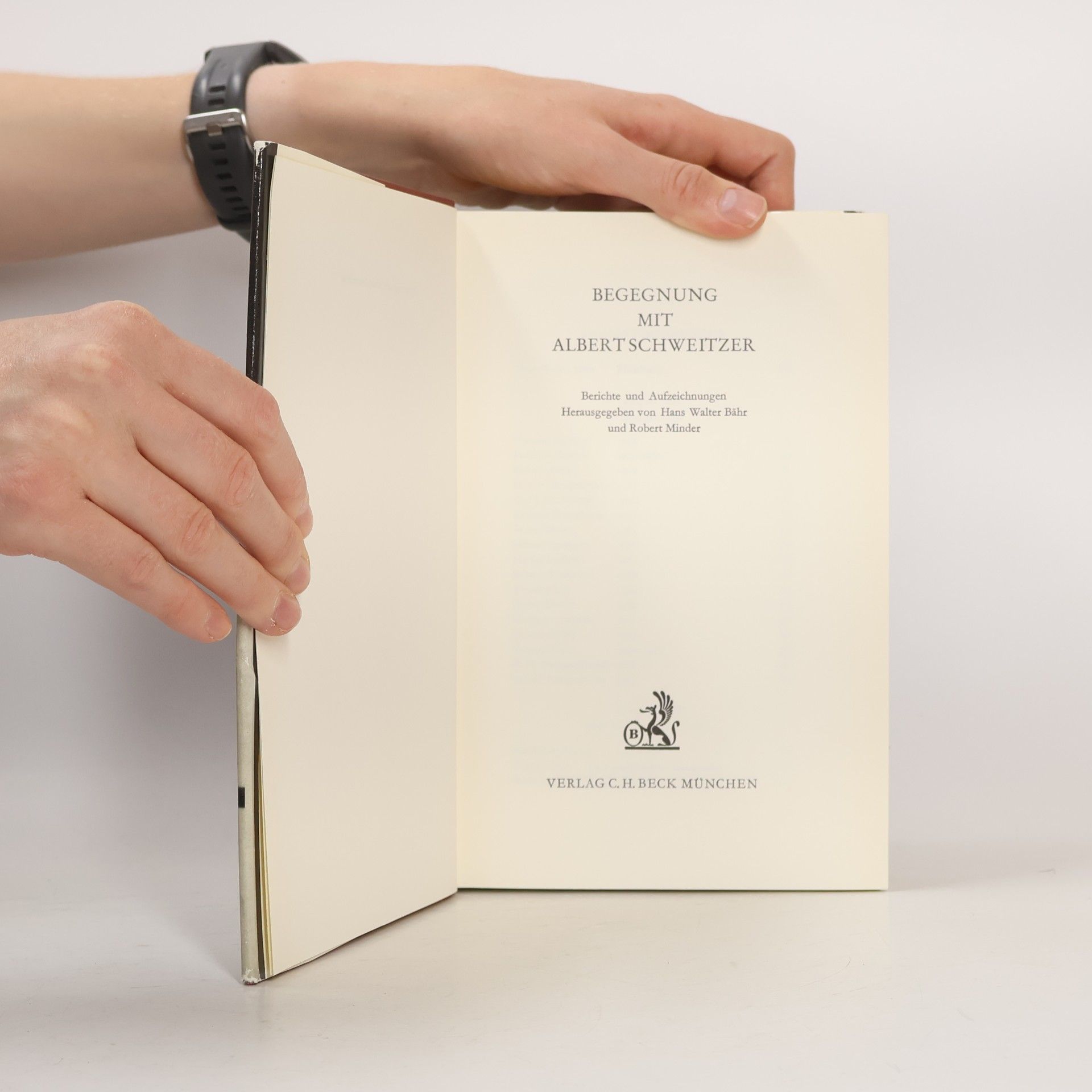 Various authors Begegnung mit Albert Schweitzer