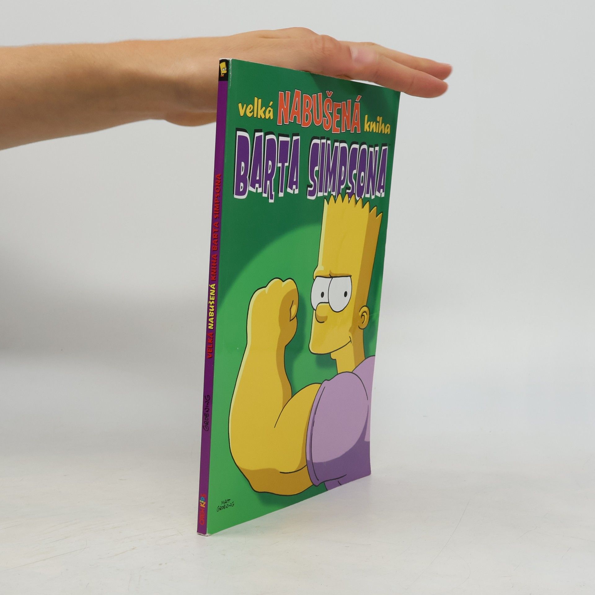 Velká nabušená kniha Barta Simpsona