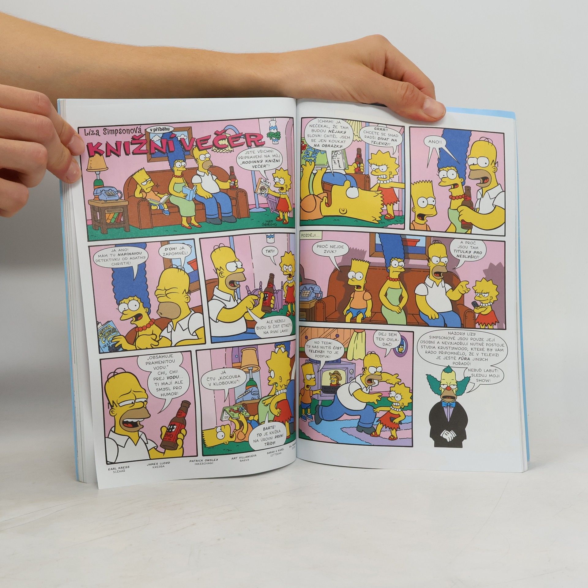 Matt Groening Velká nabušená kniha Barta Simpsona
