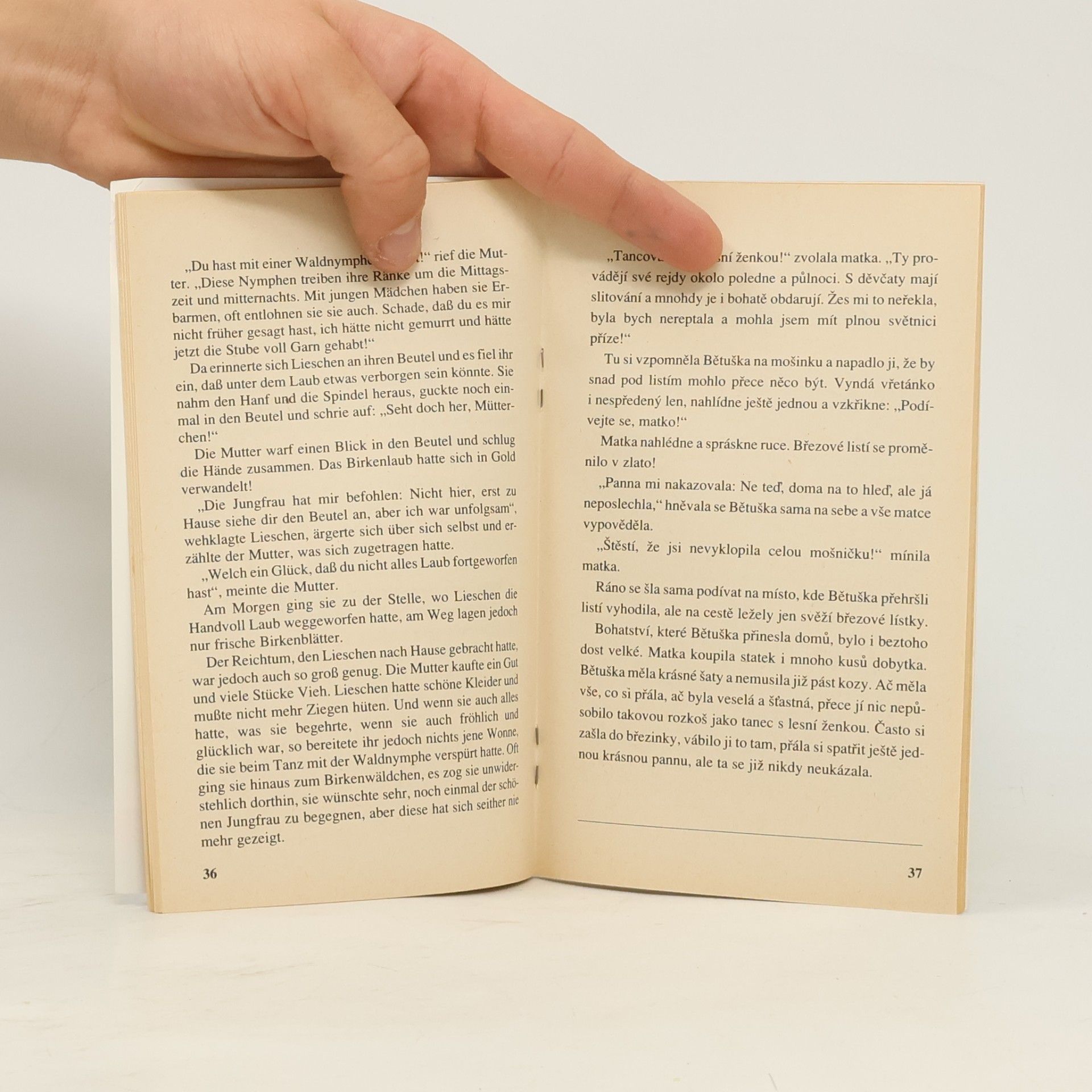 Jiří Vaněček Märchen : Deutsch-tschechischer Text = Pohádky : Německo-český text. [Teil] 1