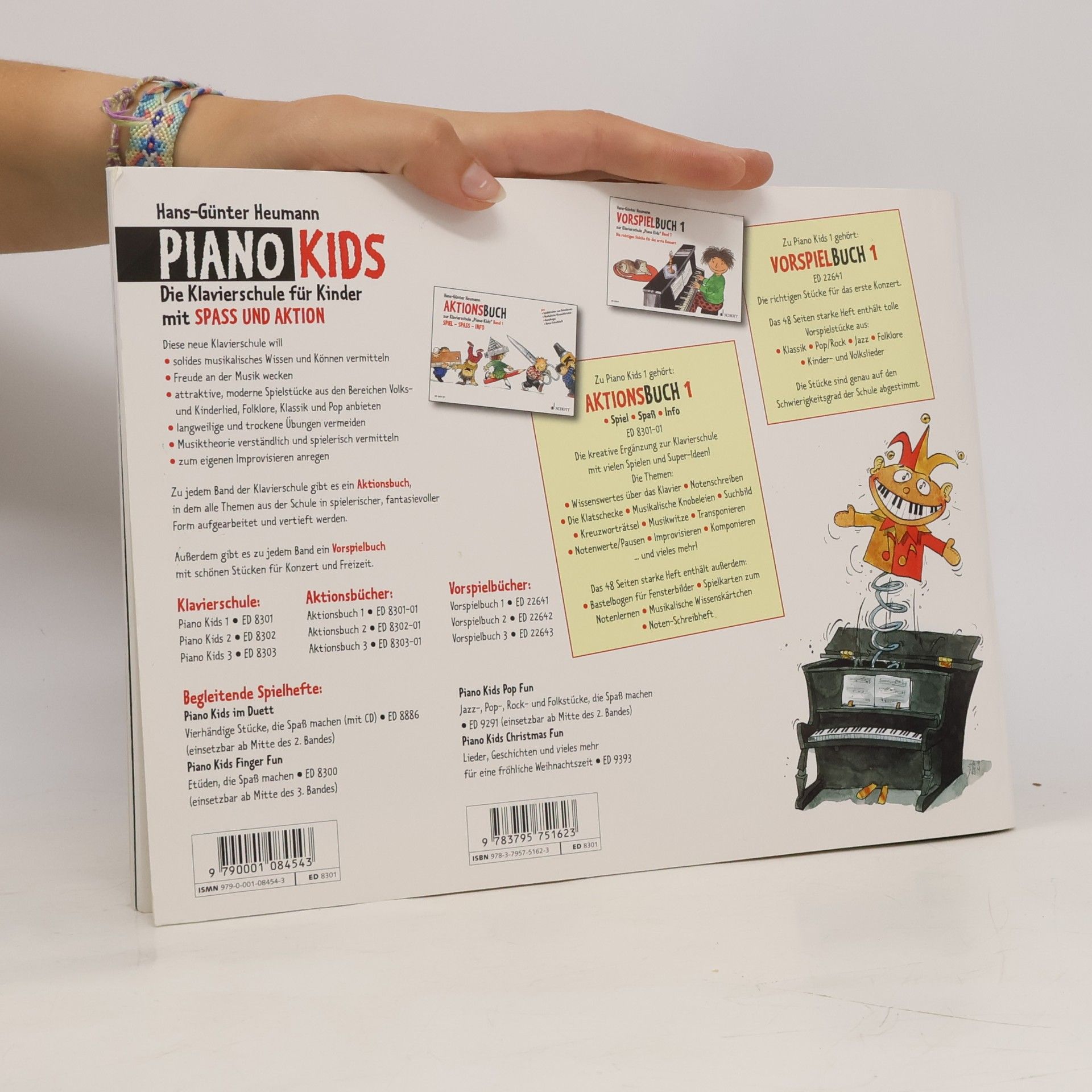 Hans-Günter Heumann Piano Kids. Die Klavierschule für Kinder mit Spass und Aktion. Band 1