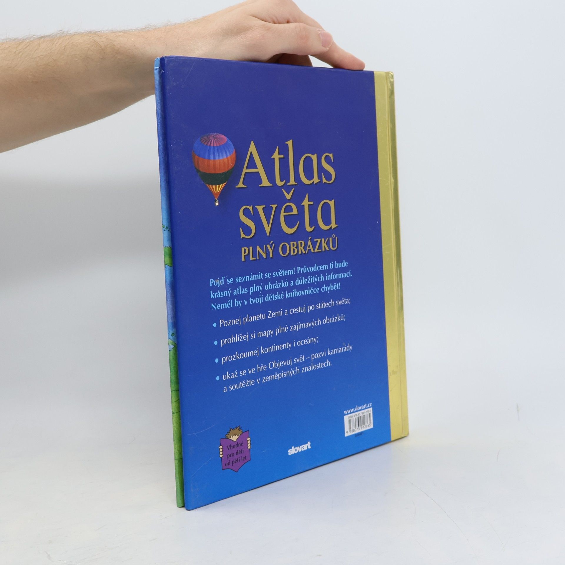Helen Cann Atlas světa plný obrázků