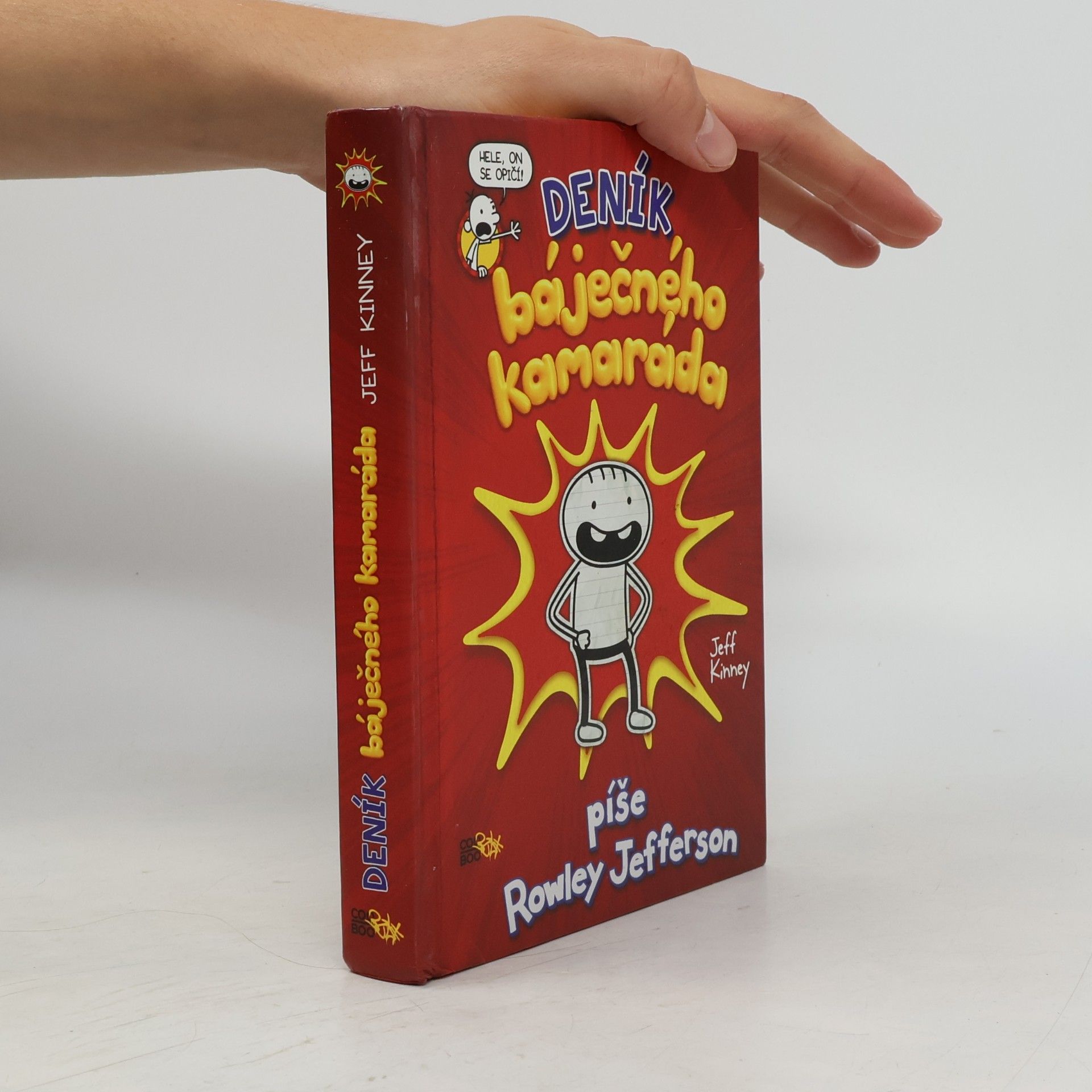 Jeff Kinney Deník báječného kamaráda. Píše Rowley Jefferson