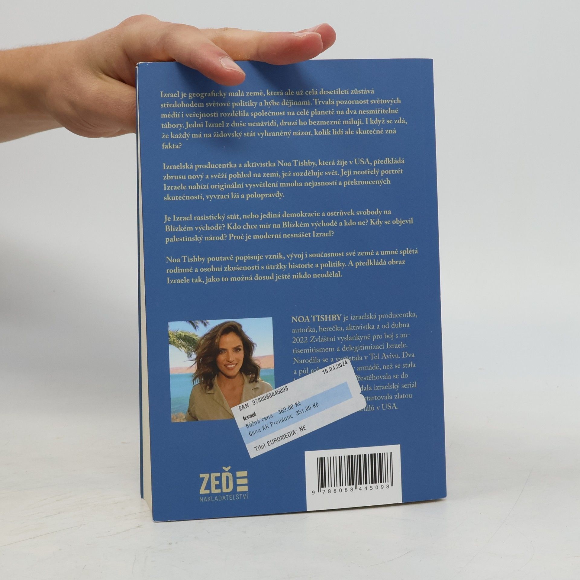 Noa Tishby Izrael : země, kterou nikdo nechápe