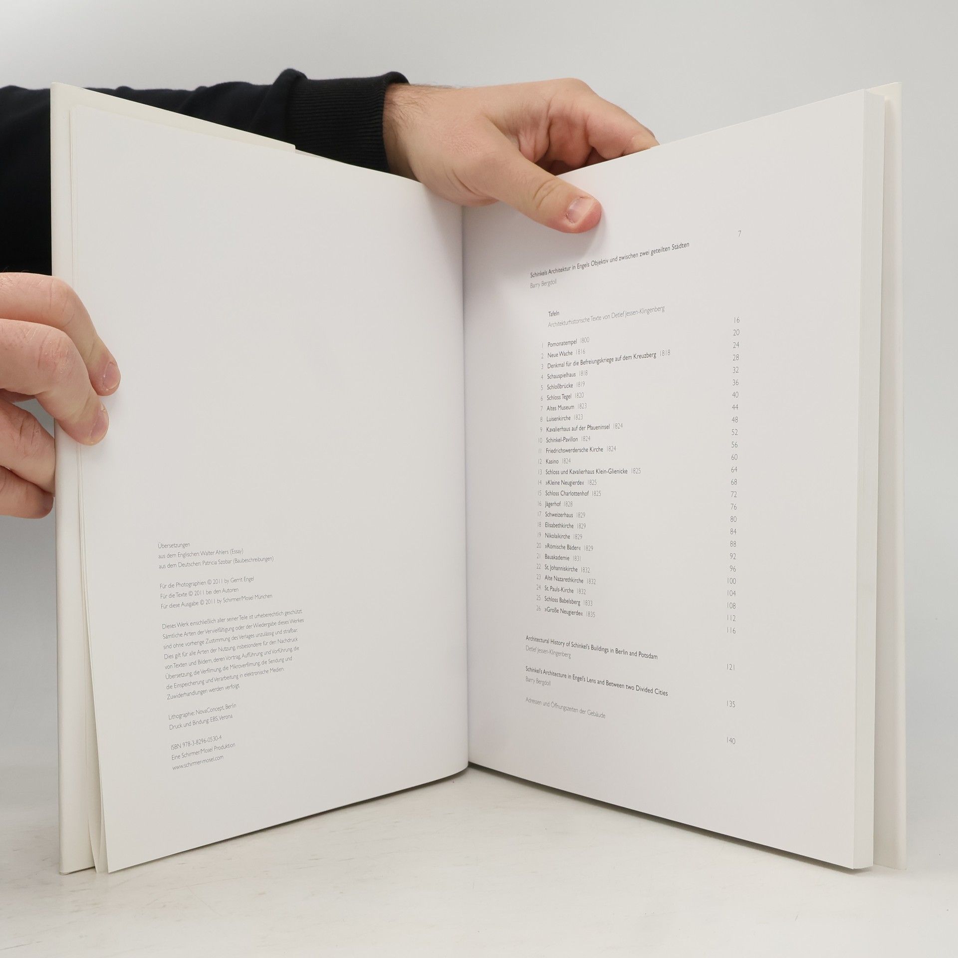 Gerrit Engel Schinkel in Berlin und Potsdam - Deutsch/Englische Ausgabe