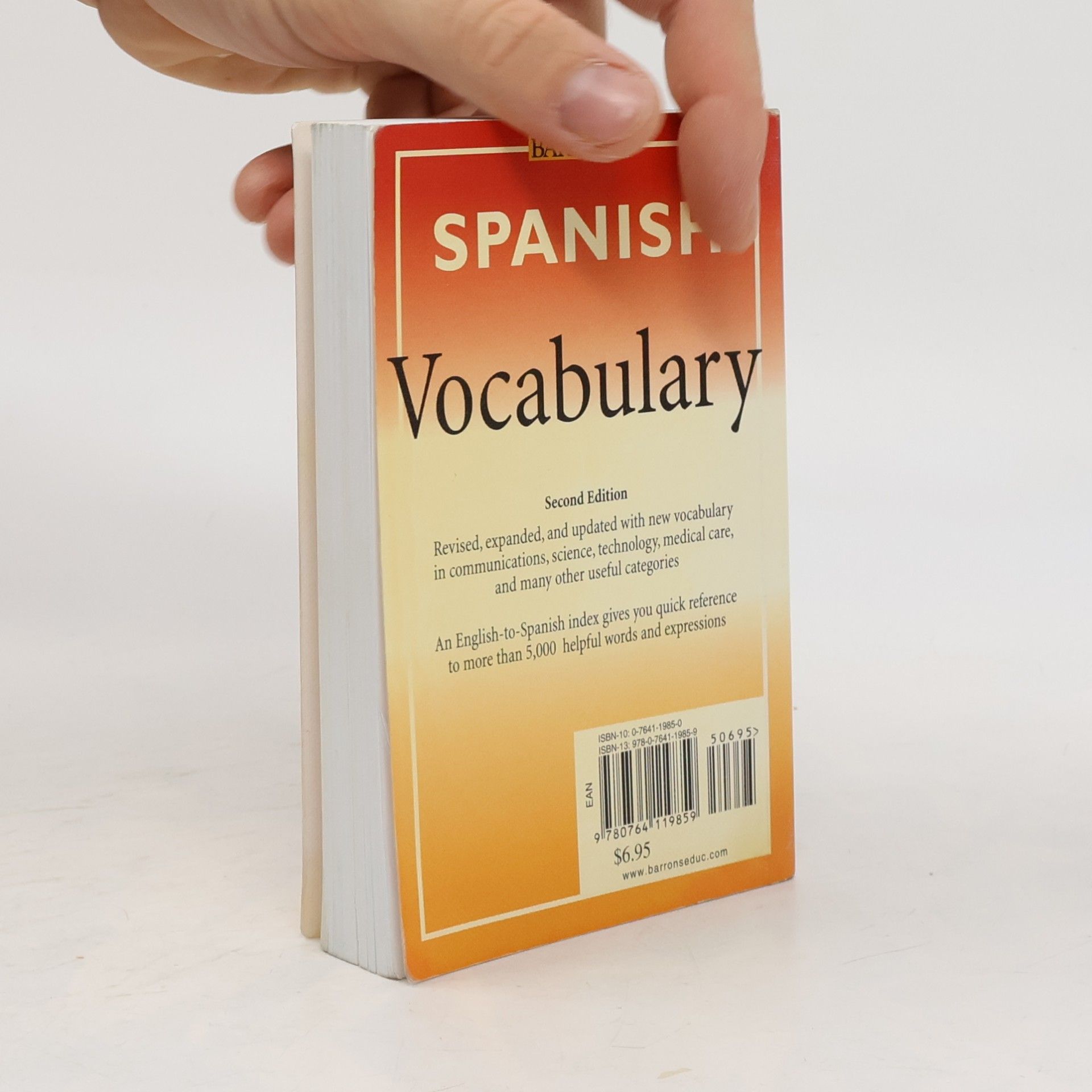 Julianne Dueber Barron's Vocabulary Series: Spanish Vocabulary