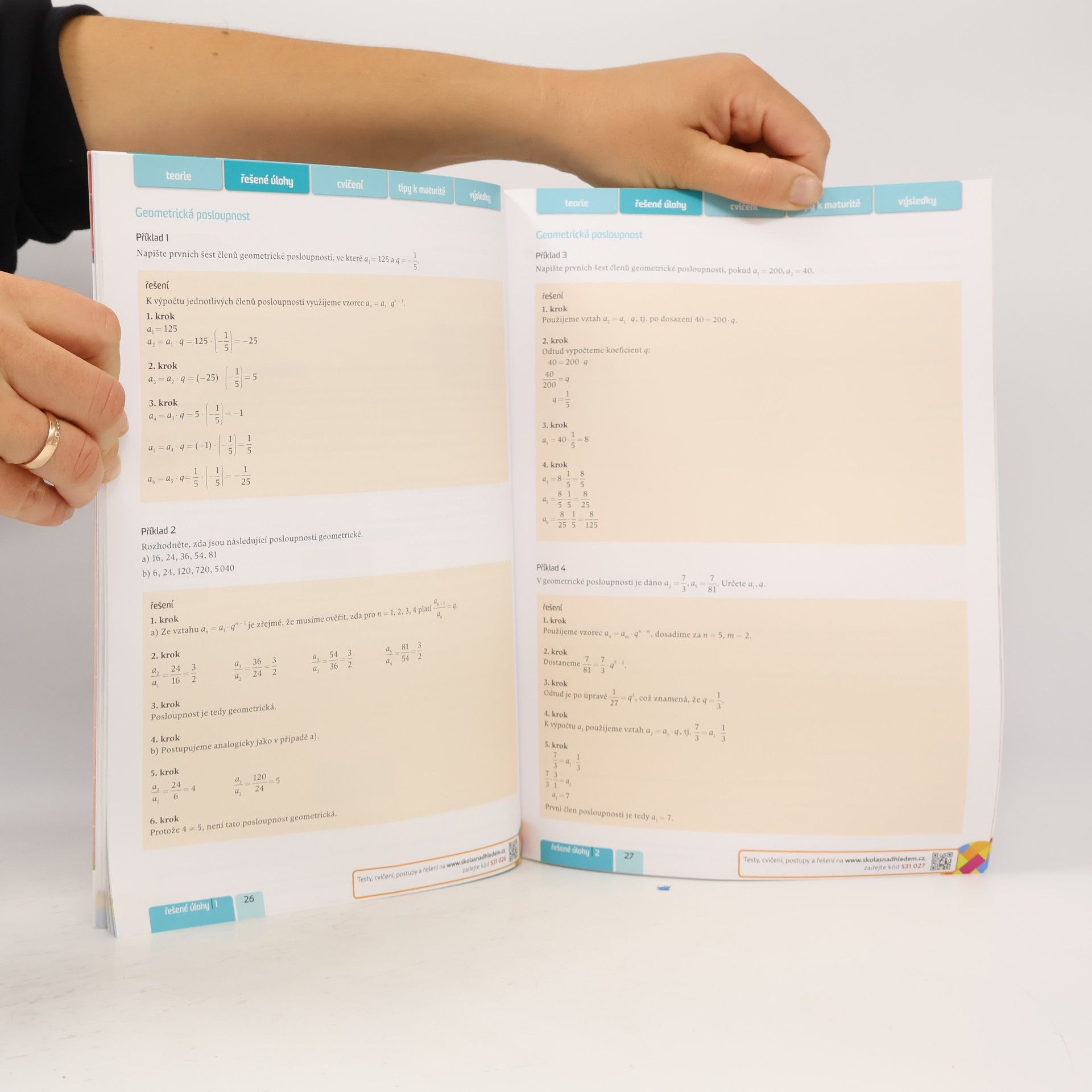 Pavel Tlustý Matematika s nadhledem : od prváku k maturitě. 14. díl, Posloupnosti a řady