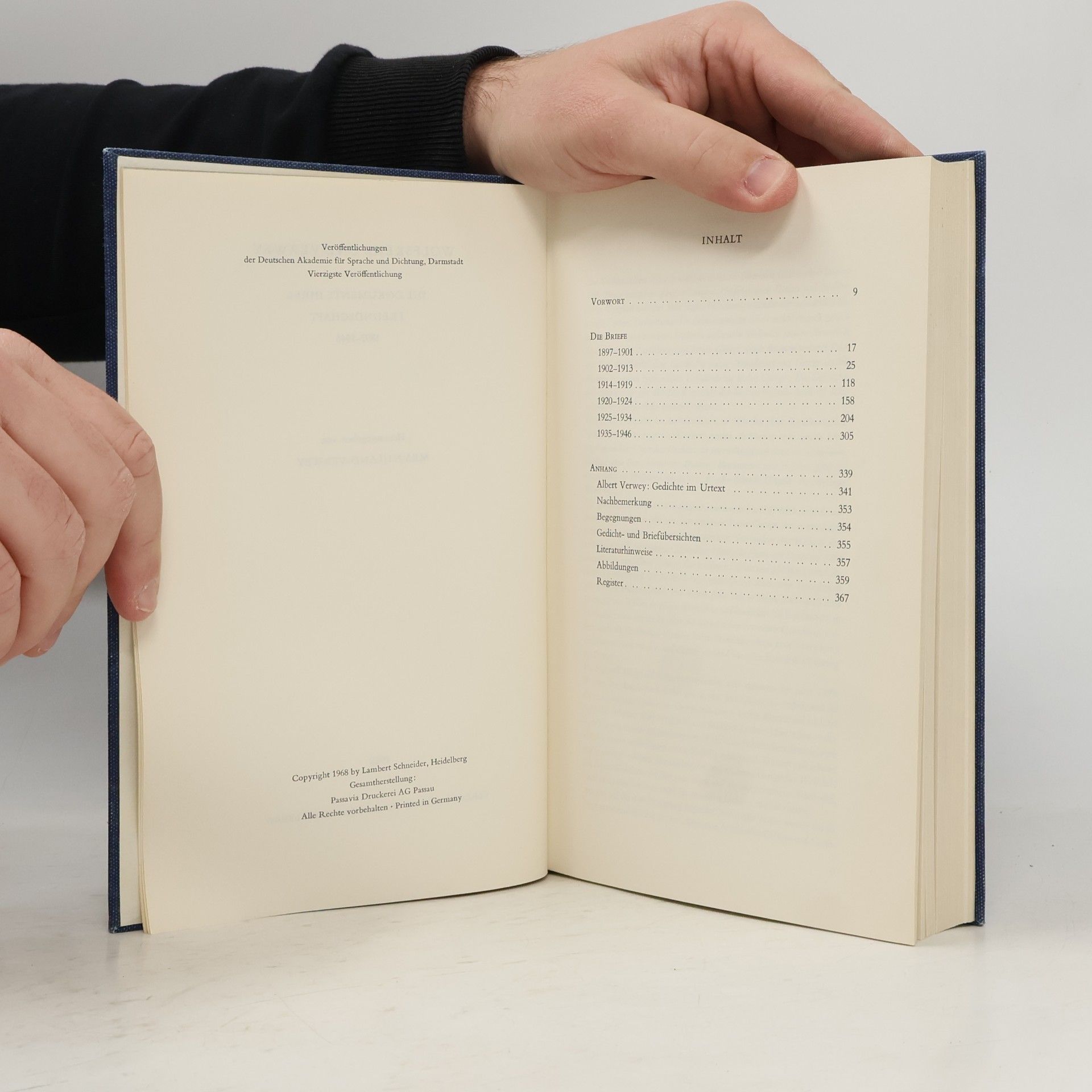 Wolfskehl Dokumente ihrer Freundschaft 1897-1946