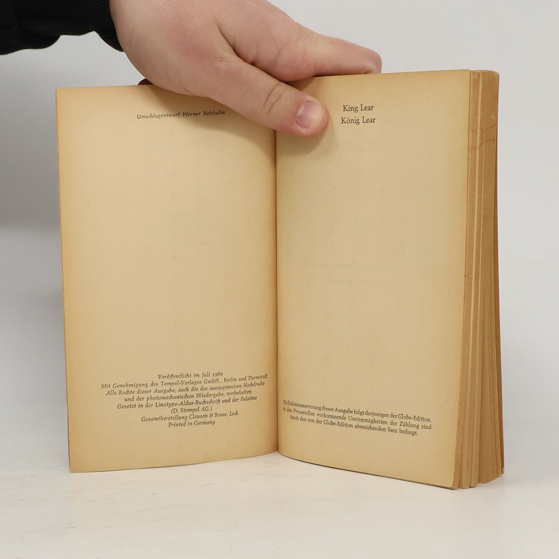 William Shakespeare König Lear