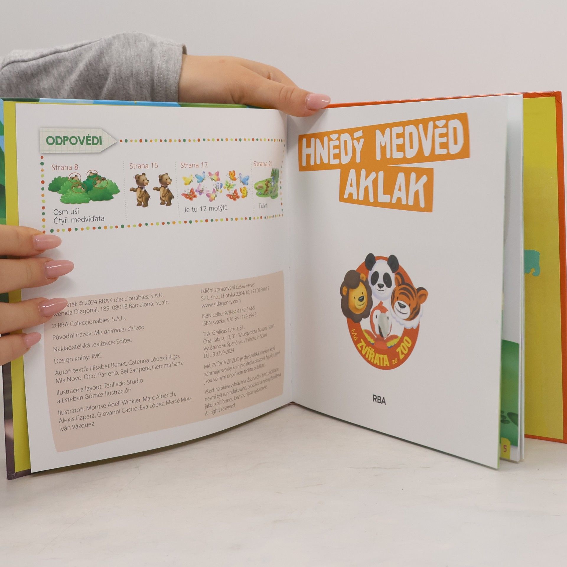 Kolektiv autorů Hnědý mědvěd Aklak