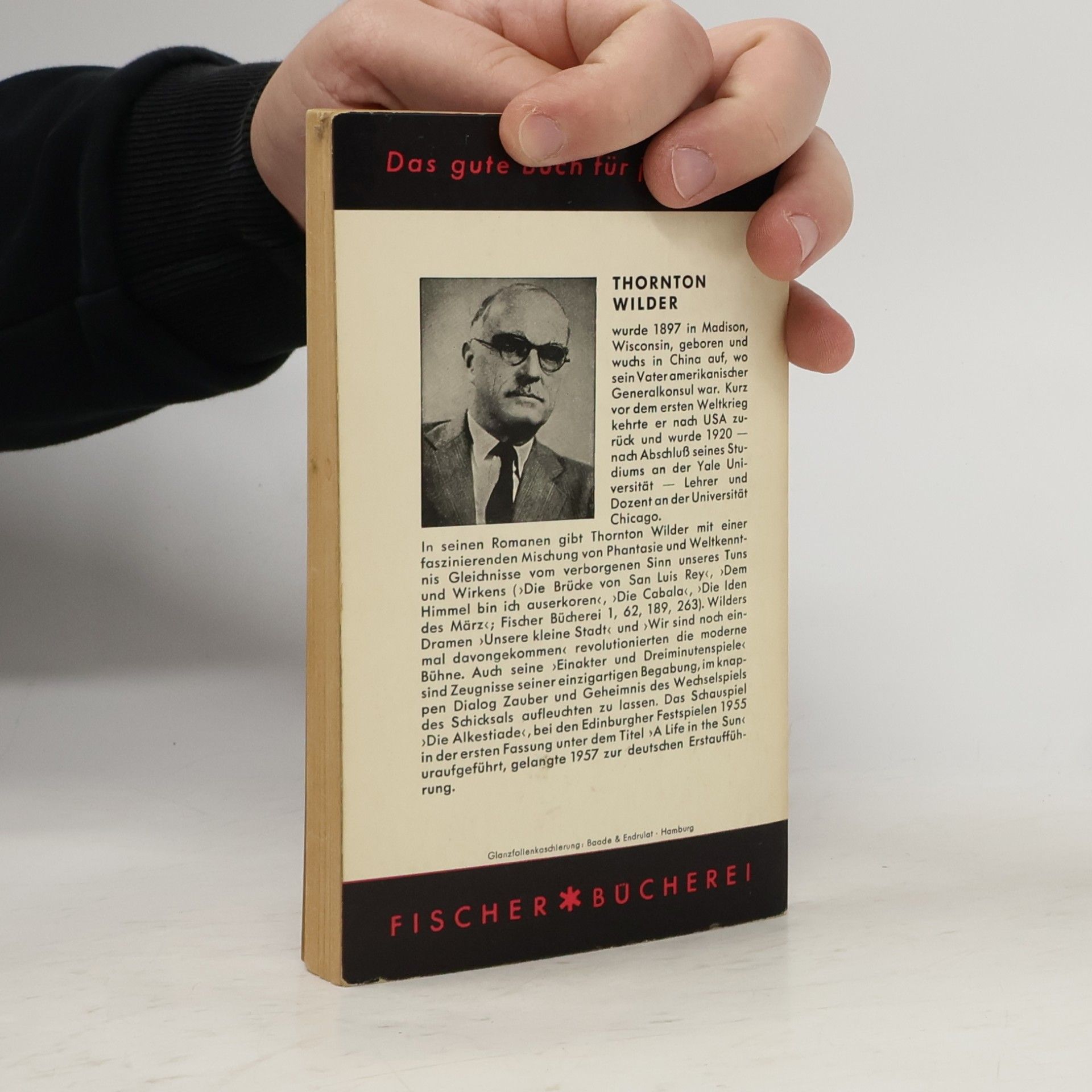 Thornton Wilder Die Alkestiade