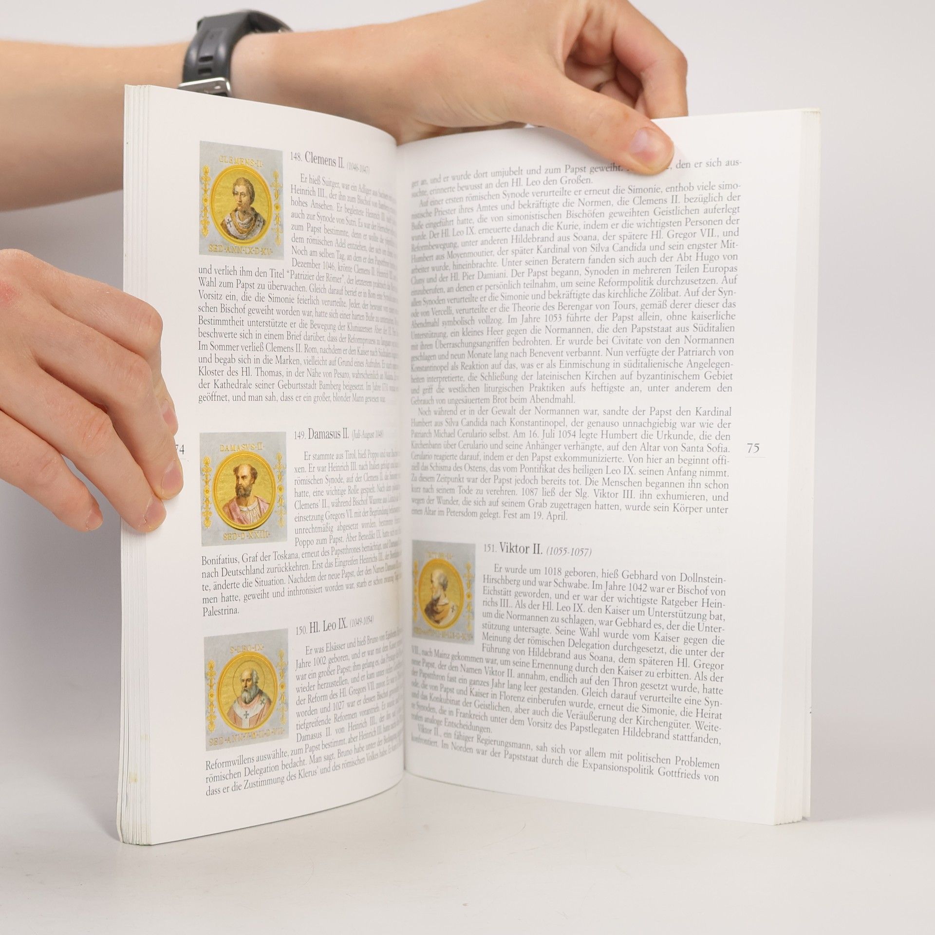 Various authors Die Päpste. Zwanzig Jahrhunderte Geschichte