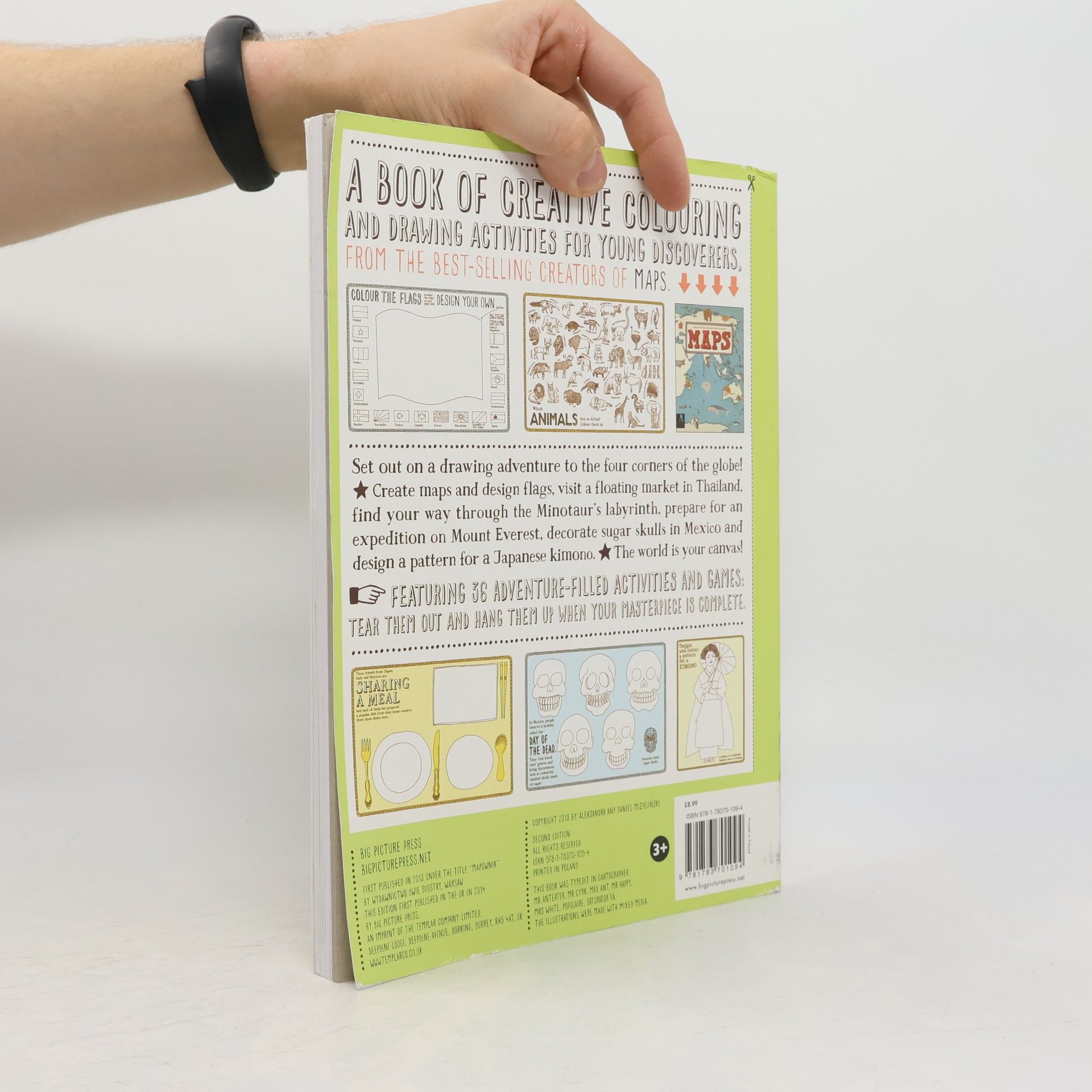 Aleksandra Mizielińska Maps Activity Book