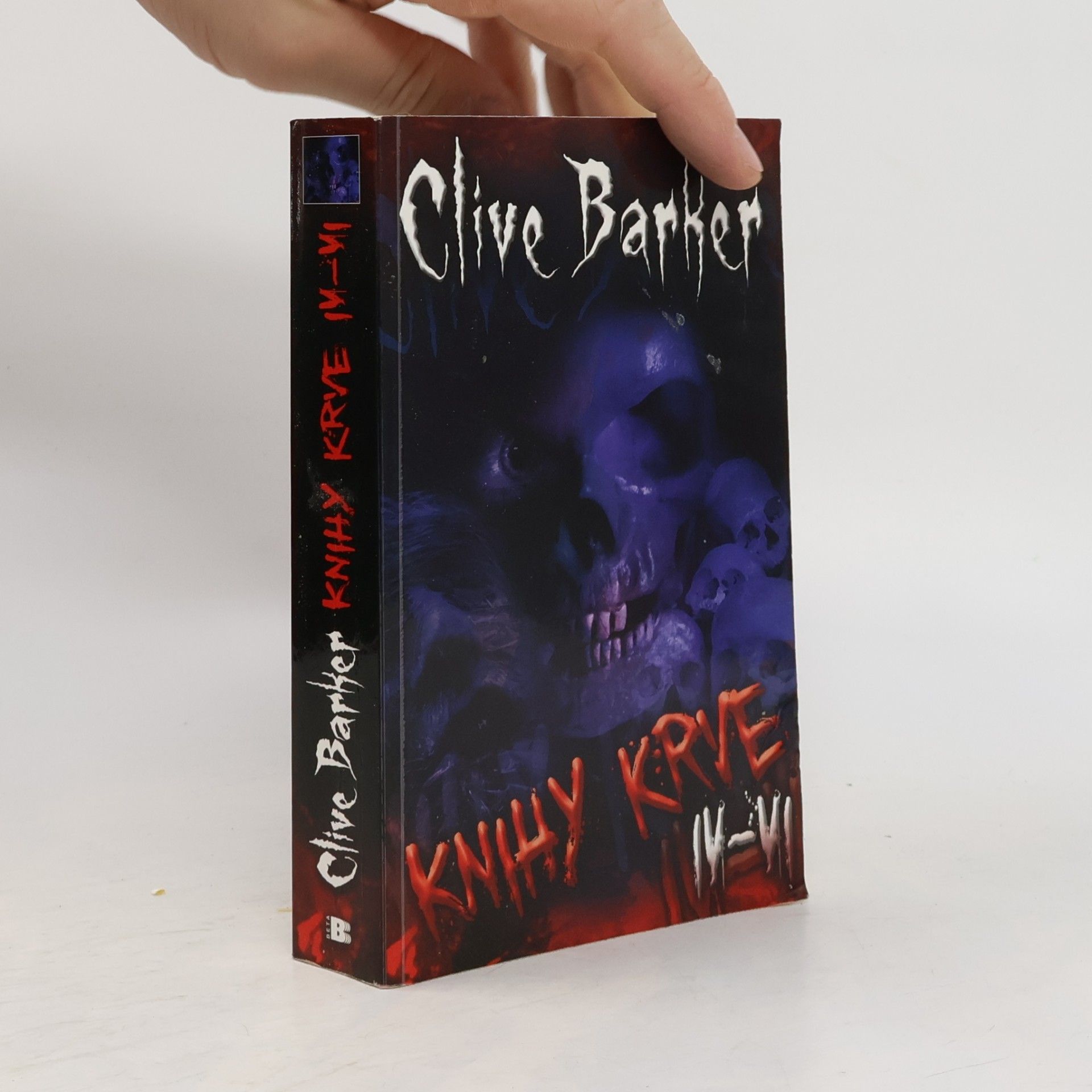 Clive Barker Knihy krve
