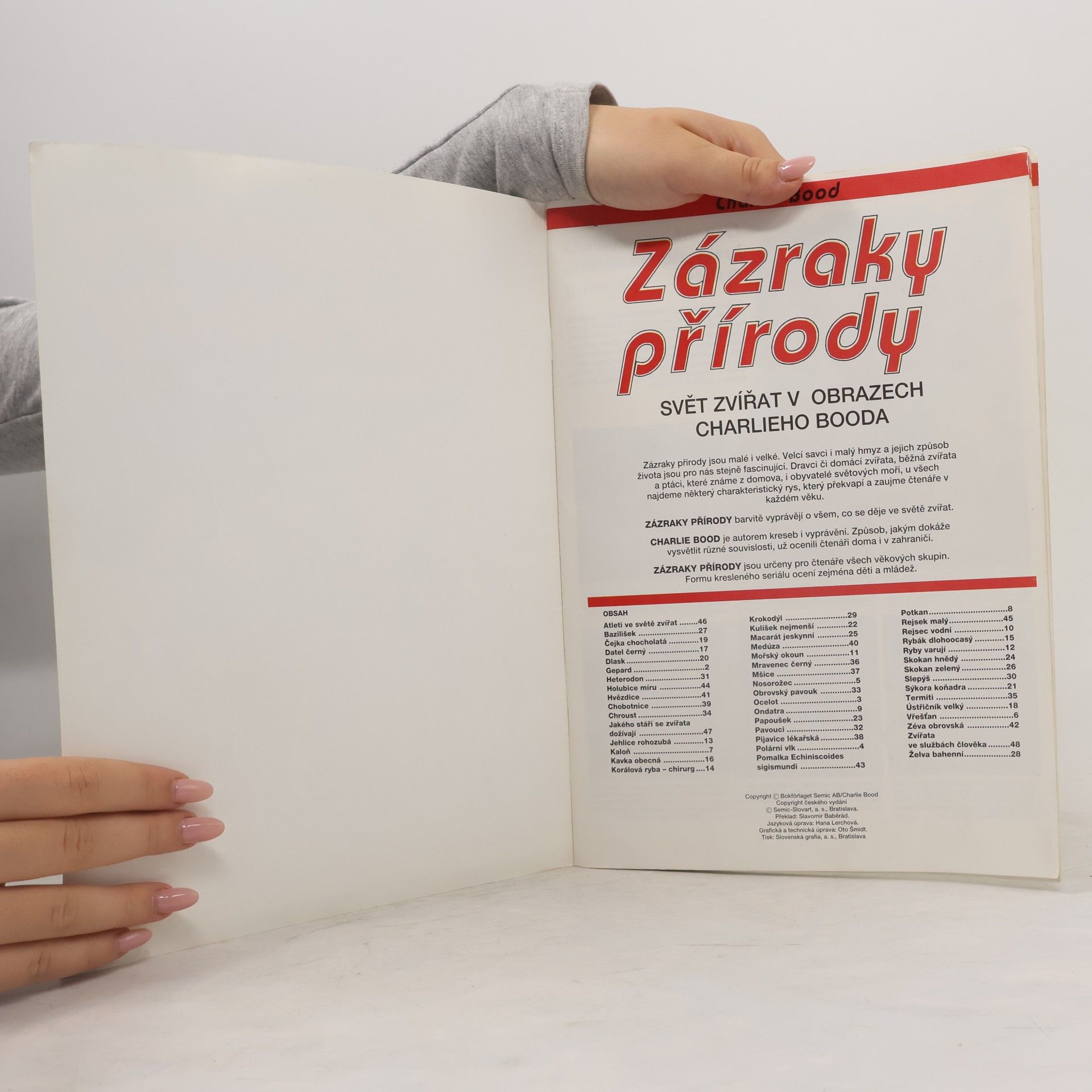 Charlie Bood Zázraky přírody. Svět zvířat v obrazech