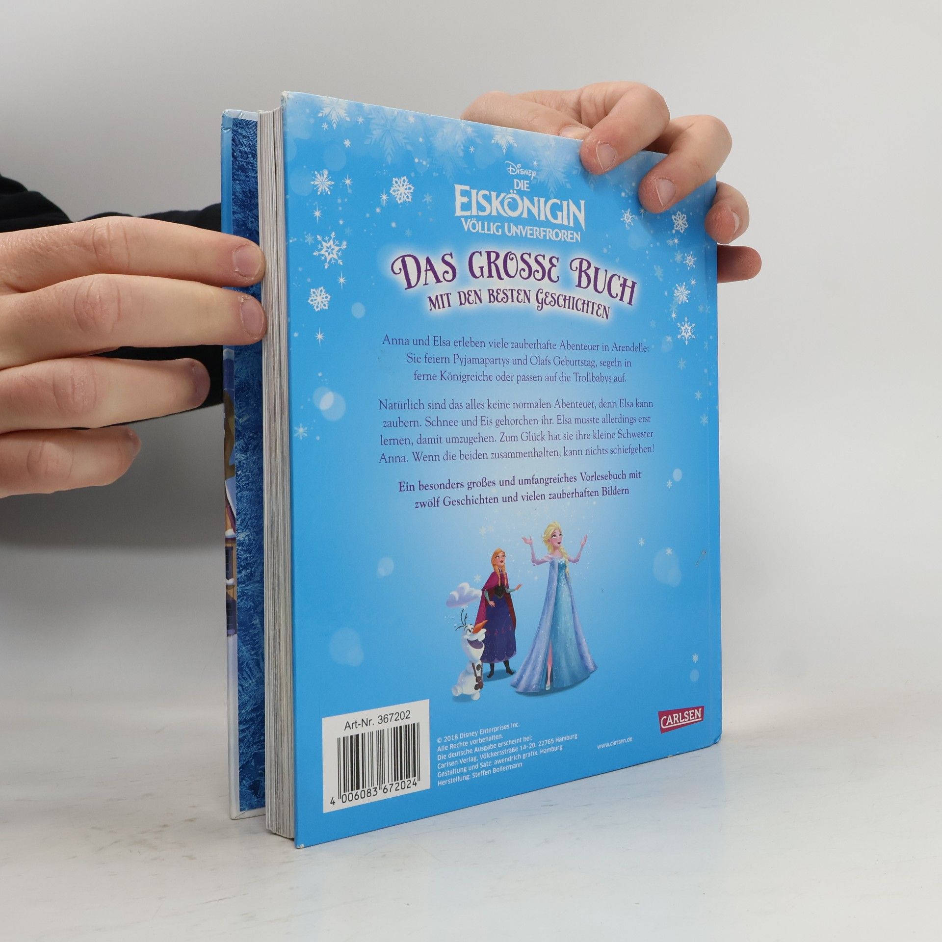 Kolektiv autorů Die Eiskönigin, völlig unverfroren - das große Buch mit den besten Geschichten