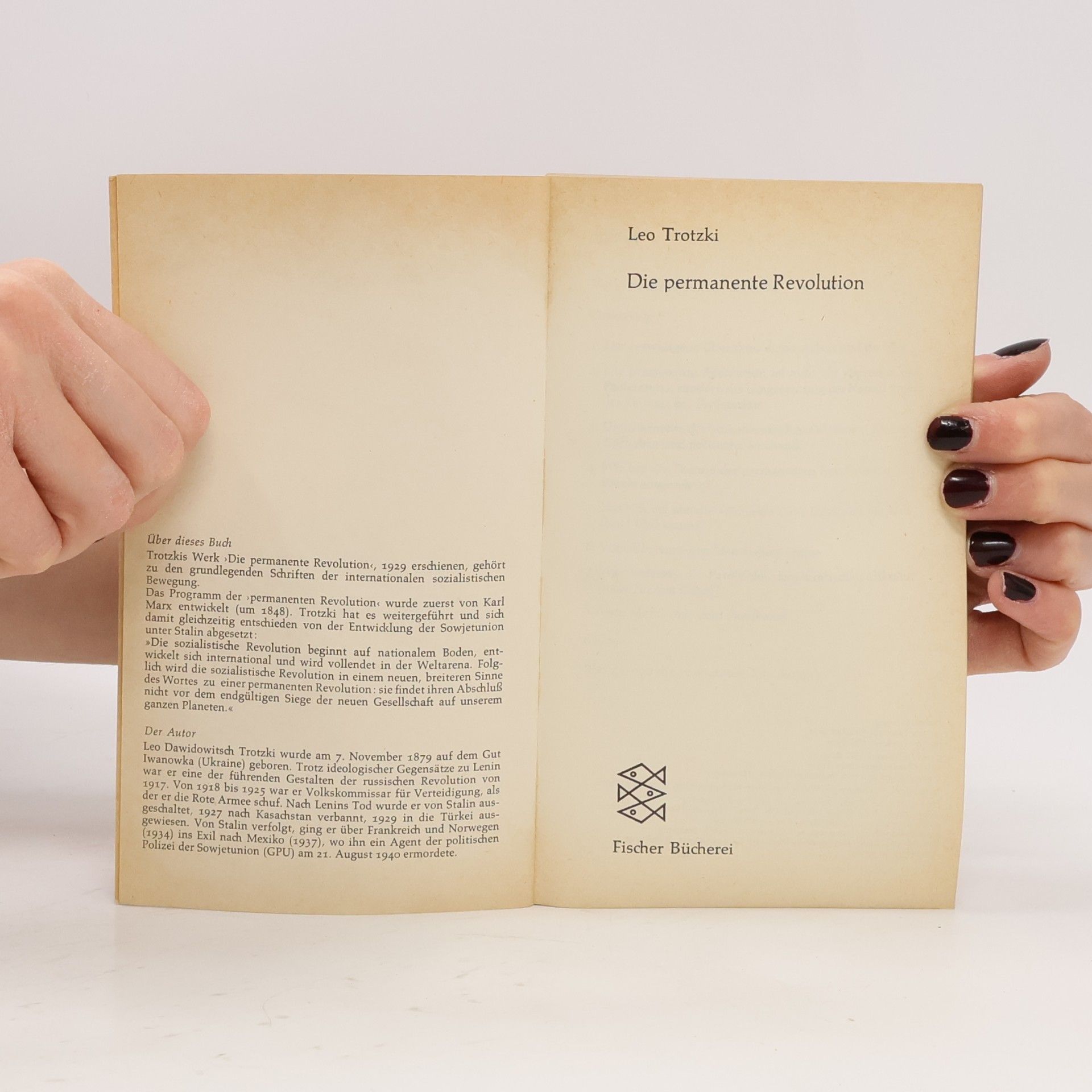 Leon Trotsky Die permanente Revolution