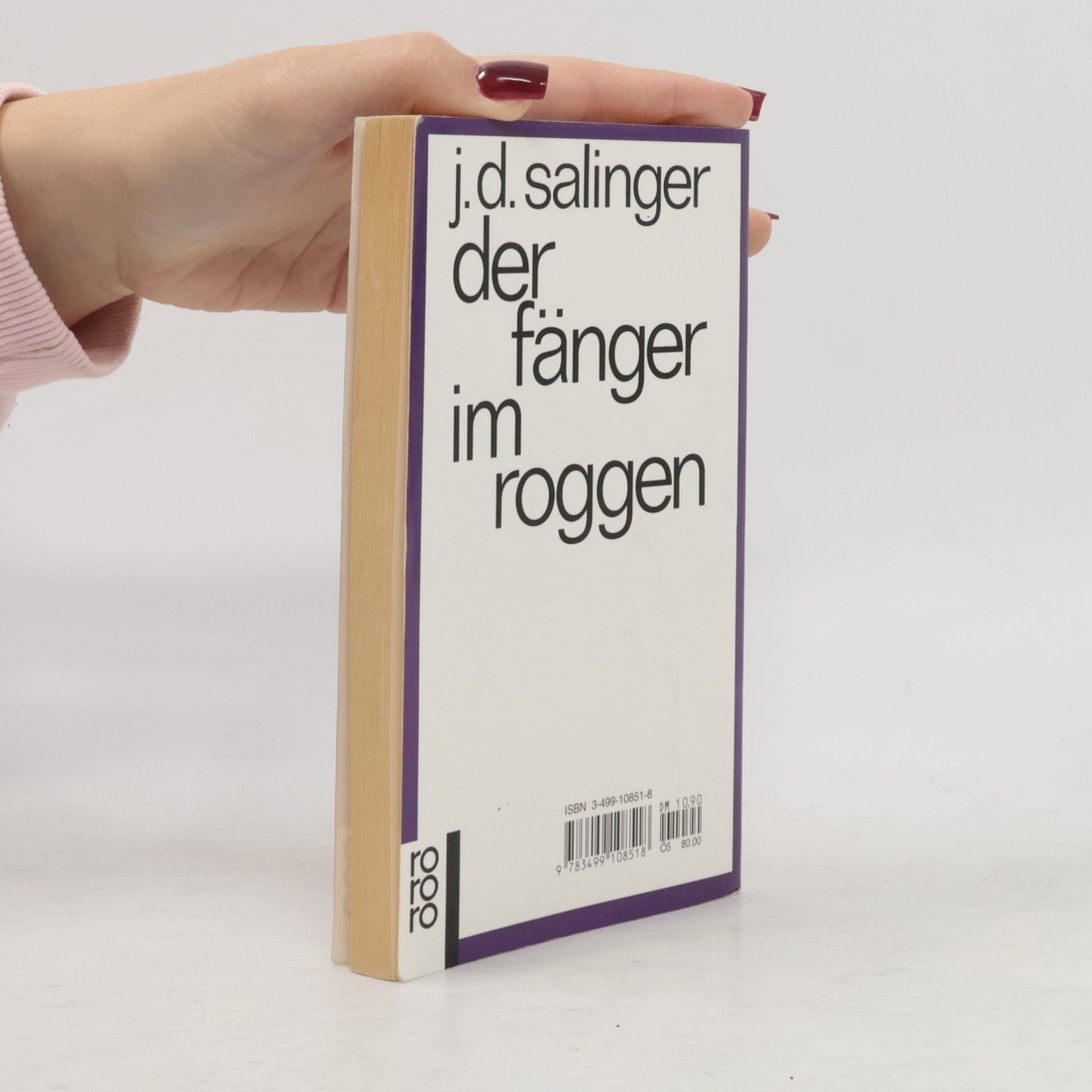 Jerome David Salinger Der fänger im Roggen