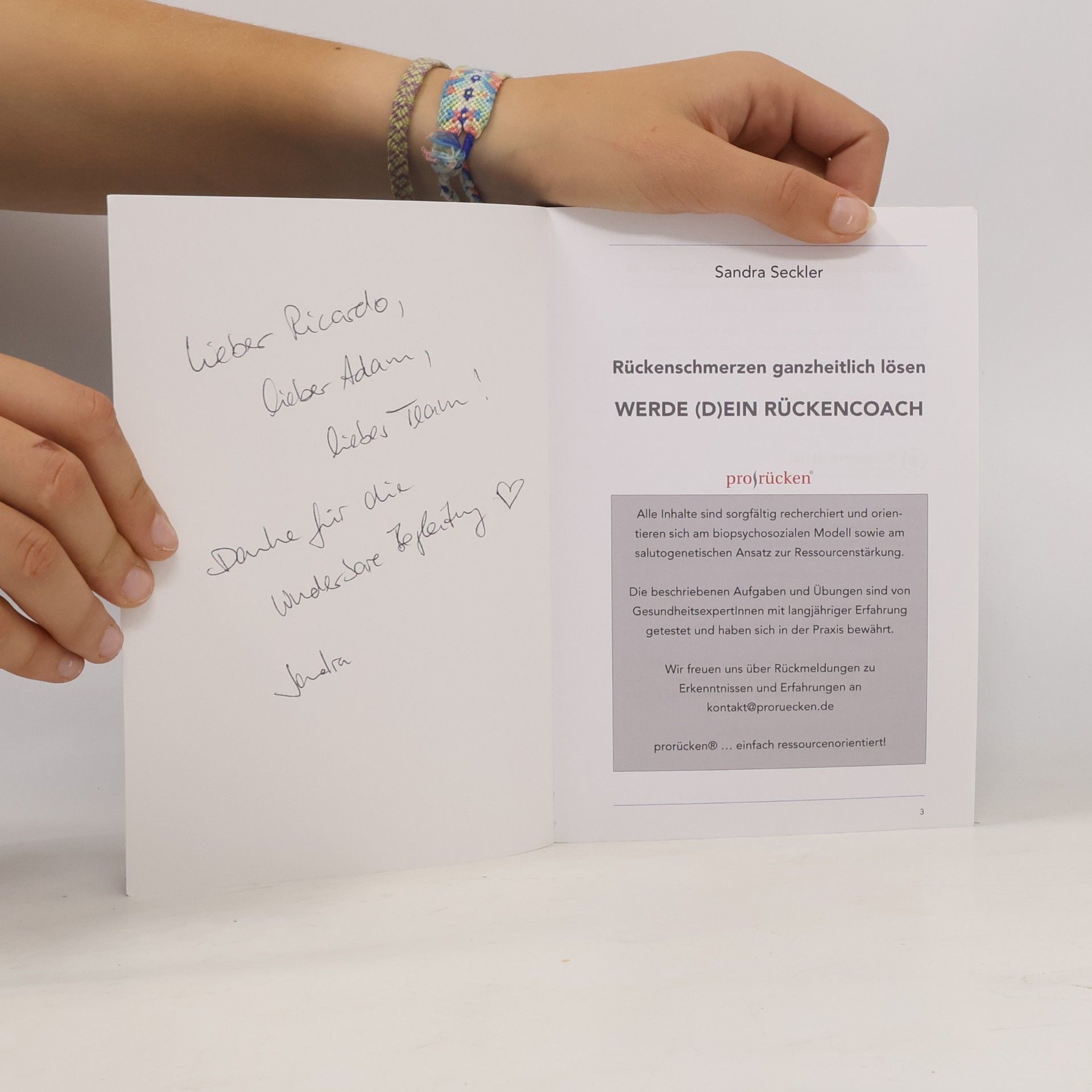 Sandra Seckler Rückenschmerzen ganzheitlich lösen. Werde (d)ein Rückencoach
