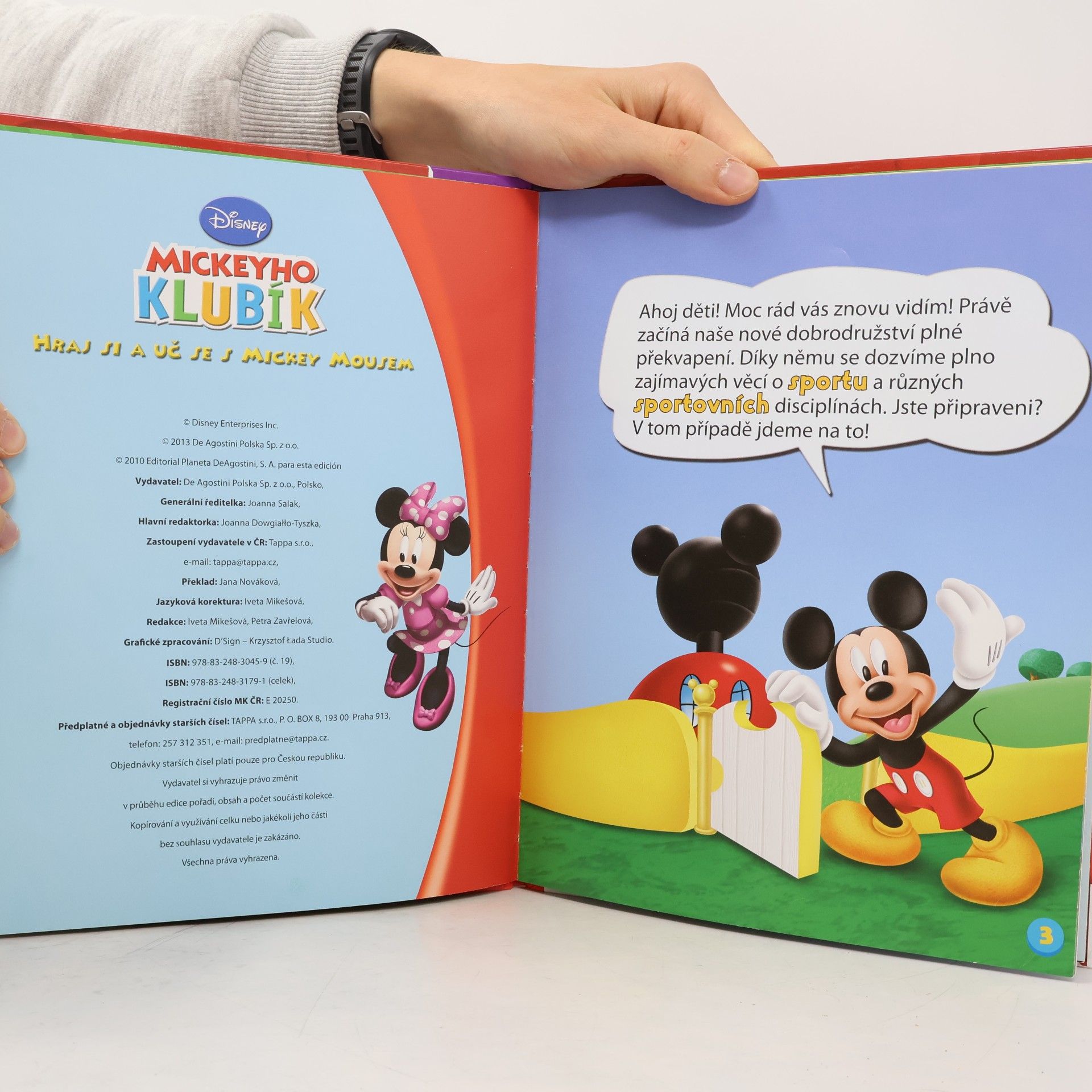 Kolektiv autorů Mickeyho Klubík. Hraj si a uč se s Mickey Mousem. 19 Sport