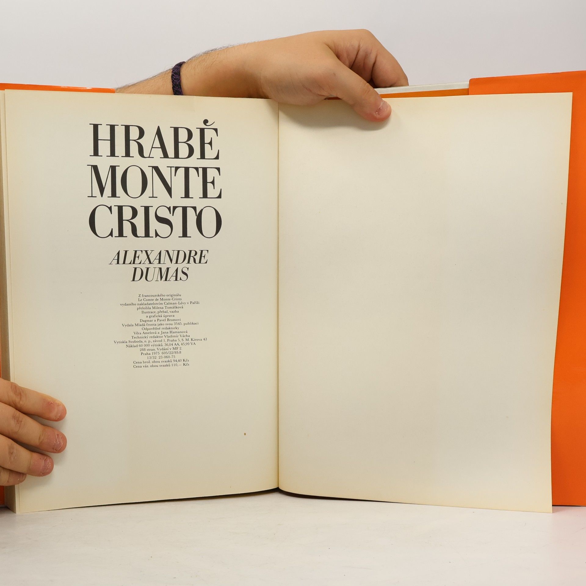 Alexandre Dumas starší Hrabě Monte Cristo