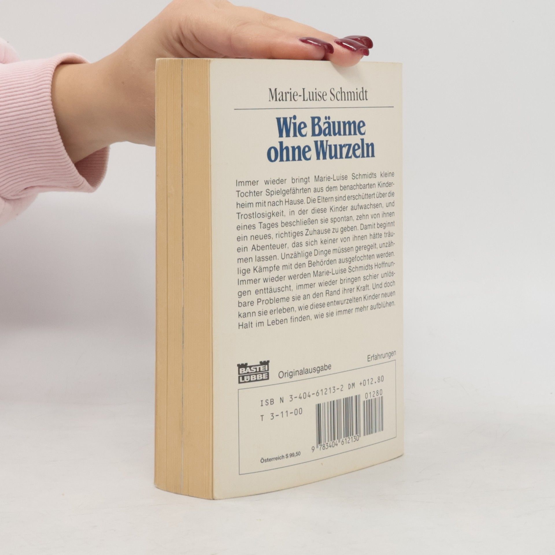 MarieLouise Schmidt Wie Bäume ohne Wurzeln